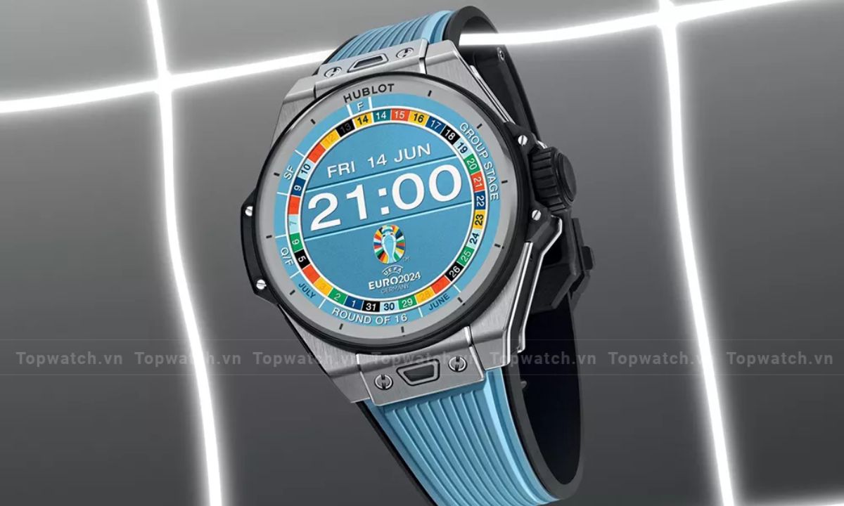 Hướng dẫn cách đeo đồng hồ Hublot chuẩn đẹp cho nam và nữ dòng hublot big bang e gen 3 titanium 44mm