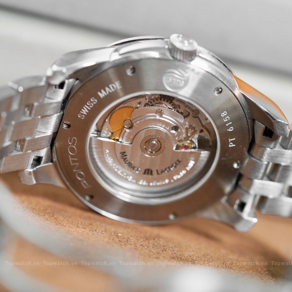 Đồng hồ Maurice Lacroix Pontos Day Date PT6158-SS002-23E 40mm Maurice Lacroix Pontos Day Date PT6158-SS002-23E 40mm