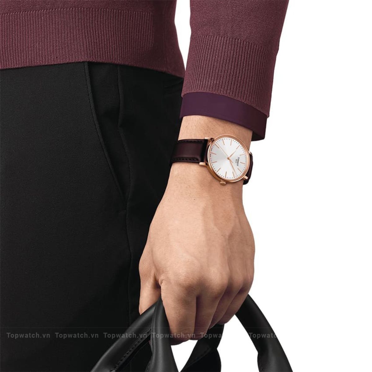Tissot Classic Rose Gold - Tone Watch 40mm Tissot Classic Rose Gold - Tone Watch 40mm