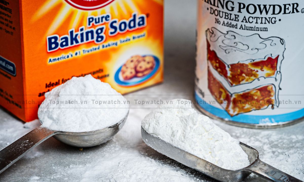 dùng baking soda để khử mùi dây