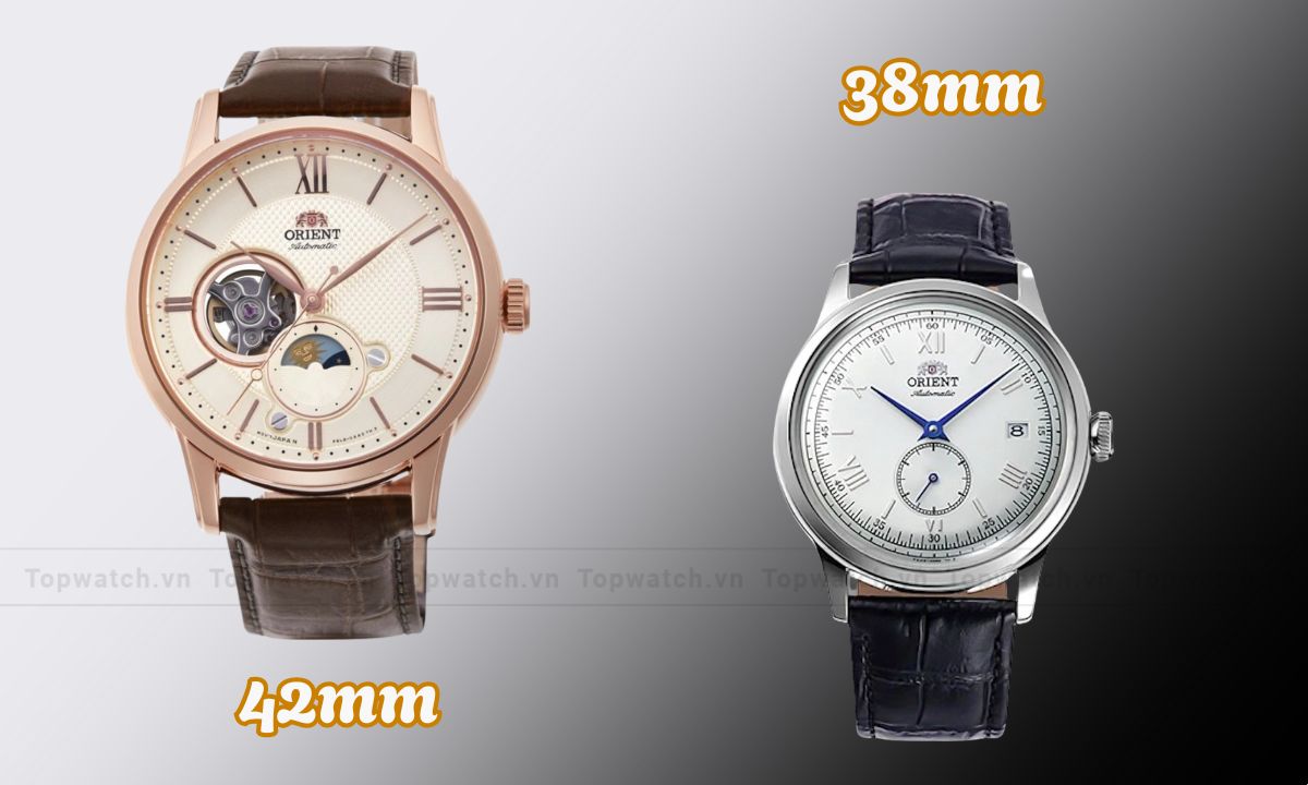 kích thước đồng hồ có ảnh hưởng chức năng không