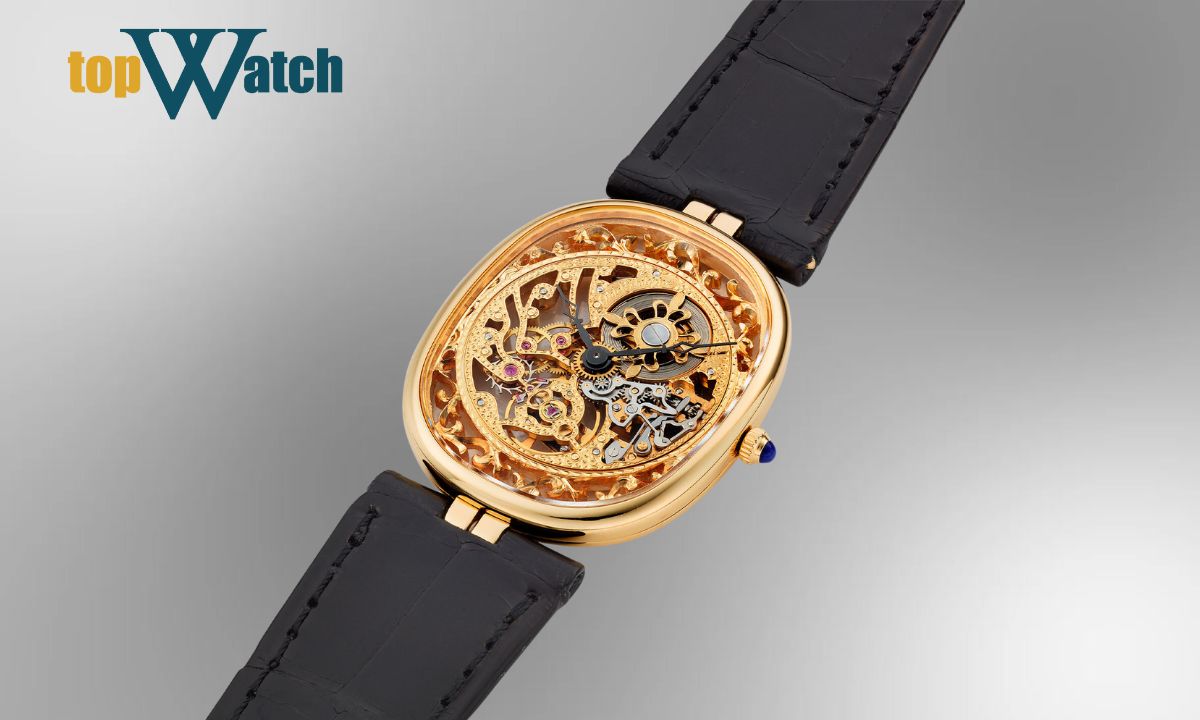 đồng hồ patek philippe ref 3880 18k gold manual wind skeleton