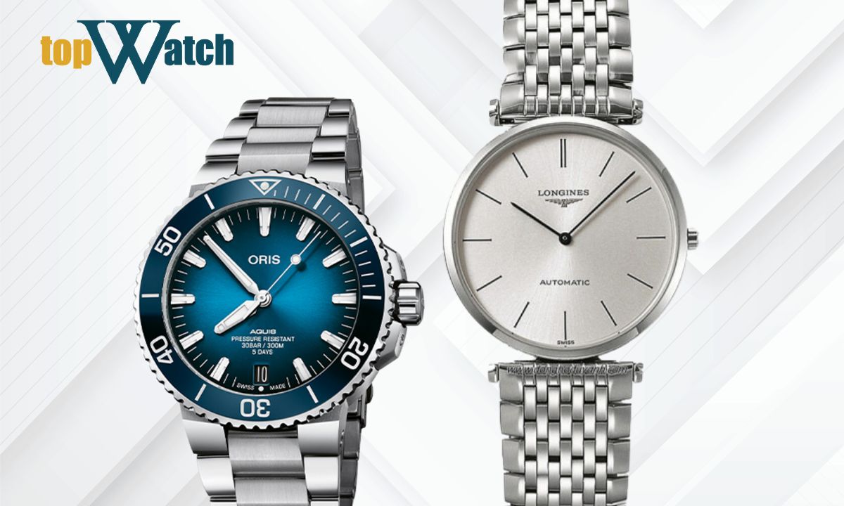 so sánh đồng hồ oris và longines