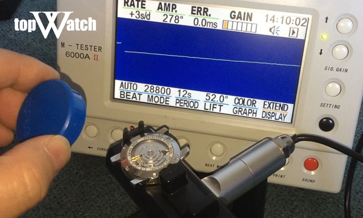 sử dụng máy đo timegrapher