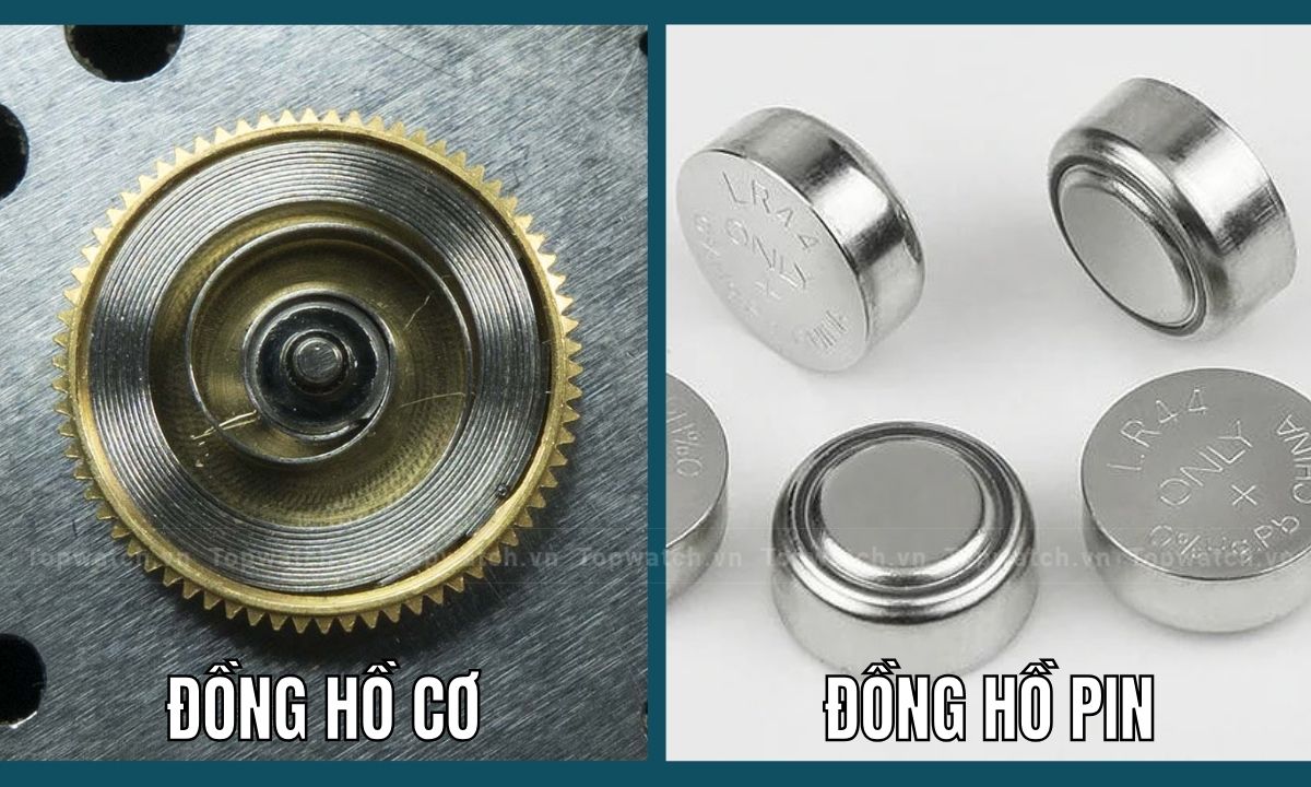 Bật mí cách phân biệt đồng hồ cơ và pin siêu chi tiết so sánh khả năng dự trữ