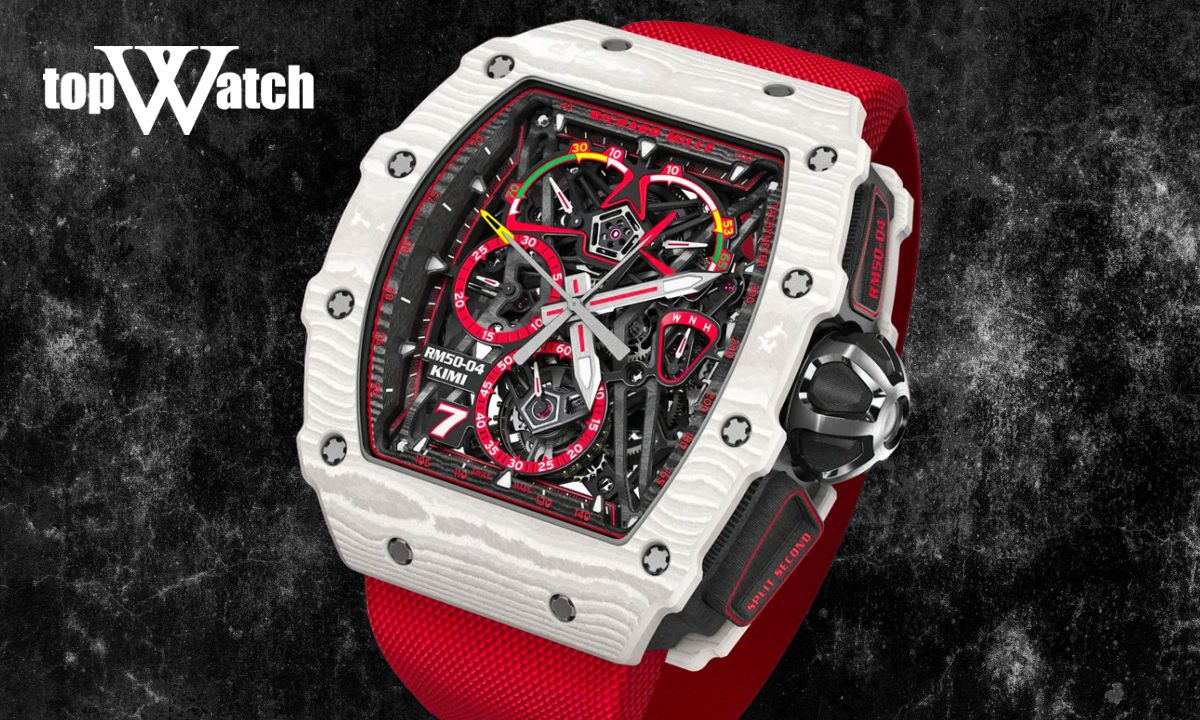 Đồng hồ Richard Mille của nước nào? Tại sao lại đắt tiền đến thế? Đồng hồ Richard Mille RM 50-04 màu đỏ
