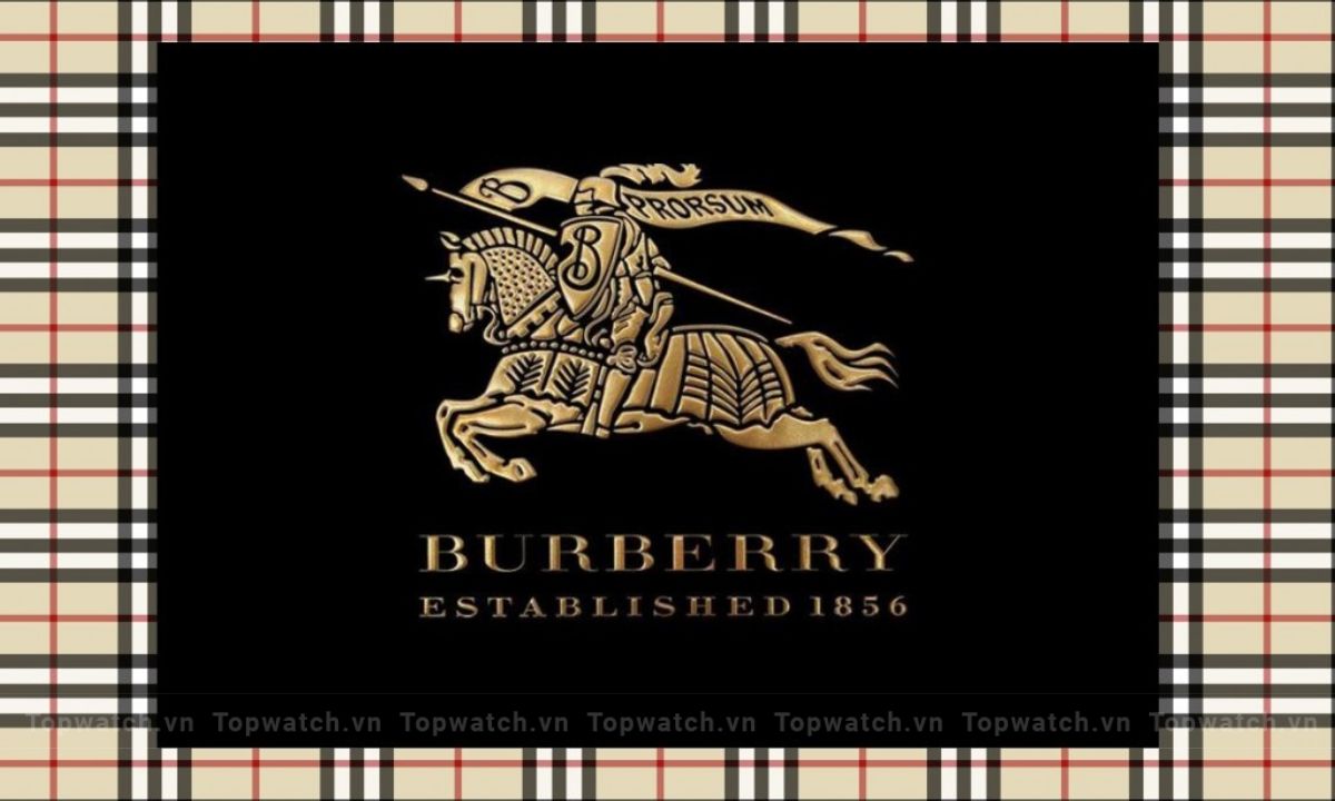 logo thương hiệu đồng hồ burberry