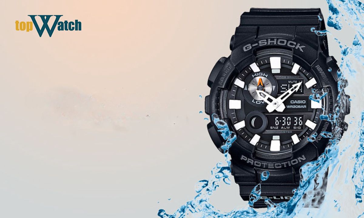 độ chống nước đồng hồ casio