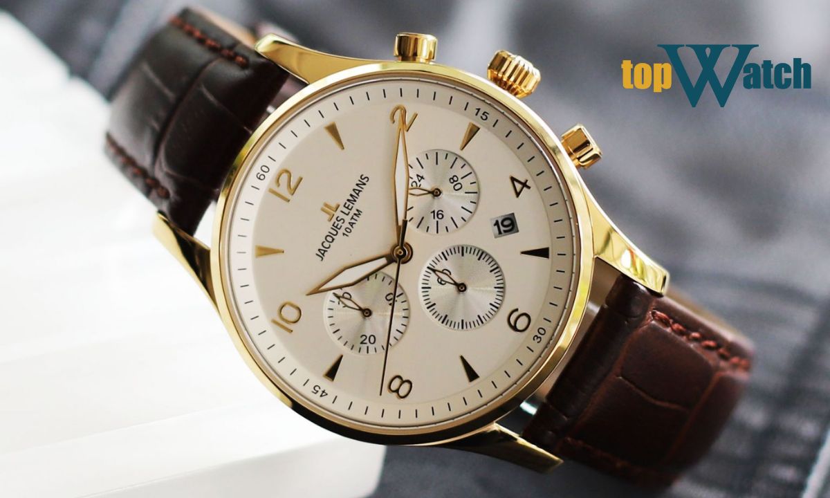 Đồng hồ Chronograph là gì? Có bao nhiêu loại? Đồng hồ Jacques Lemans JL-1-1654.2ZD