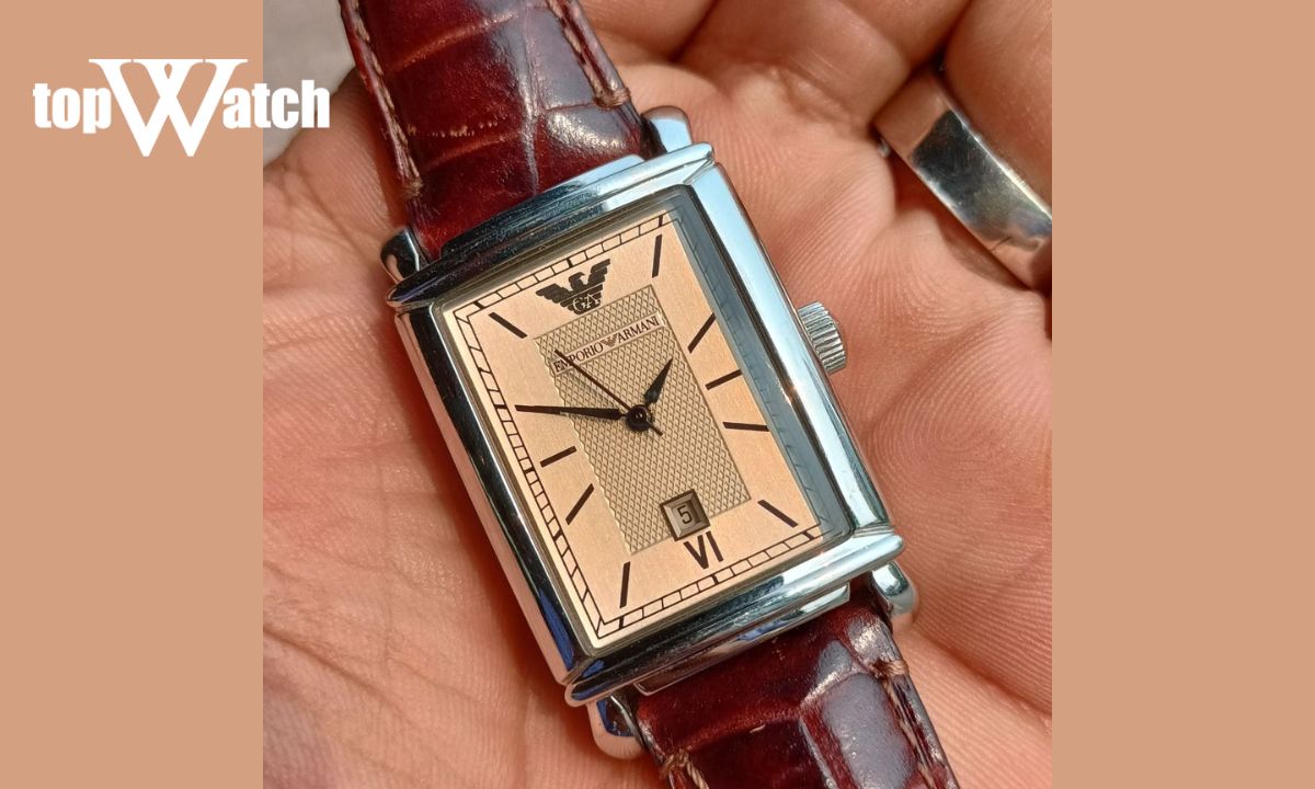 Cách nhận biết đồng hồ Armani chính hãng cực chuẩn và đơn giản Kiểm tra mặt số Emporio Armani