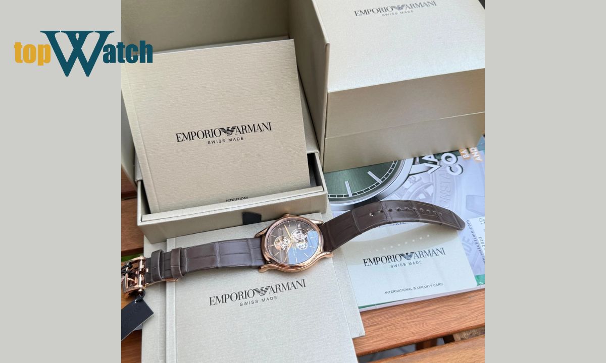 Cách nhận biết đồng hồ Armani chính hãng cực chuẩn và đơn giản Kiểm tra giấy tờ Emporio Armani