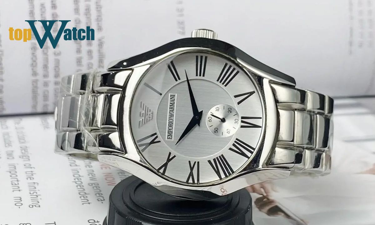 Cách nhận biết đồng hồ Armani chính hãng cực chuẩn và đơn giản Kiểm tra mặt số đồng hồ Emporio Armani