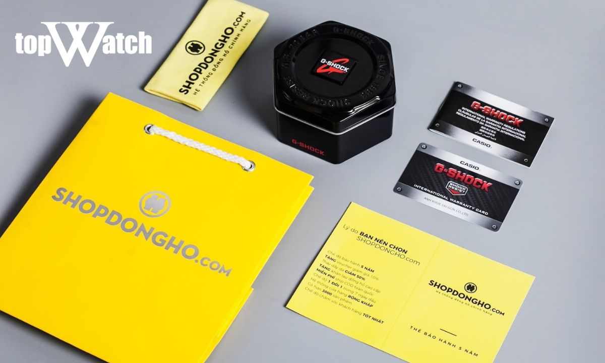 Cách phân biệt G-Shock thật giả chi tiết và cực kỳ đơn giản Nhận biết đồng hồ G Shock chính hãng thông qua phụ kiện đi kèm