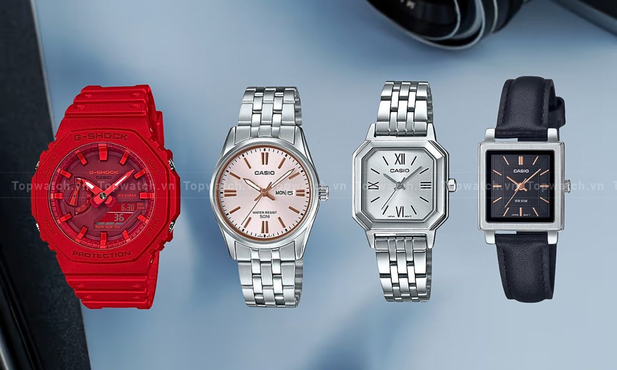 thiết kế đồng hồ casio