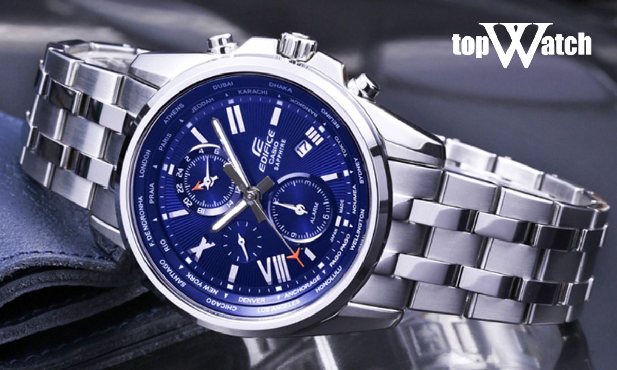cách chỉnh đồng hồ casio 6 kim 3 nút