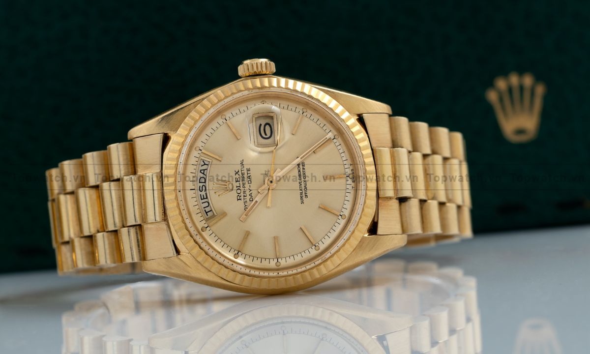 dong-ho-Rolex-Day-Date-President-Vintage Đồng hồ Rolex nam - Rolex Day-Date President Vintage