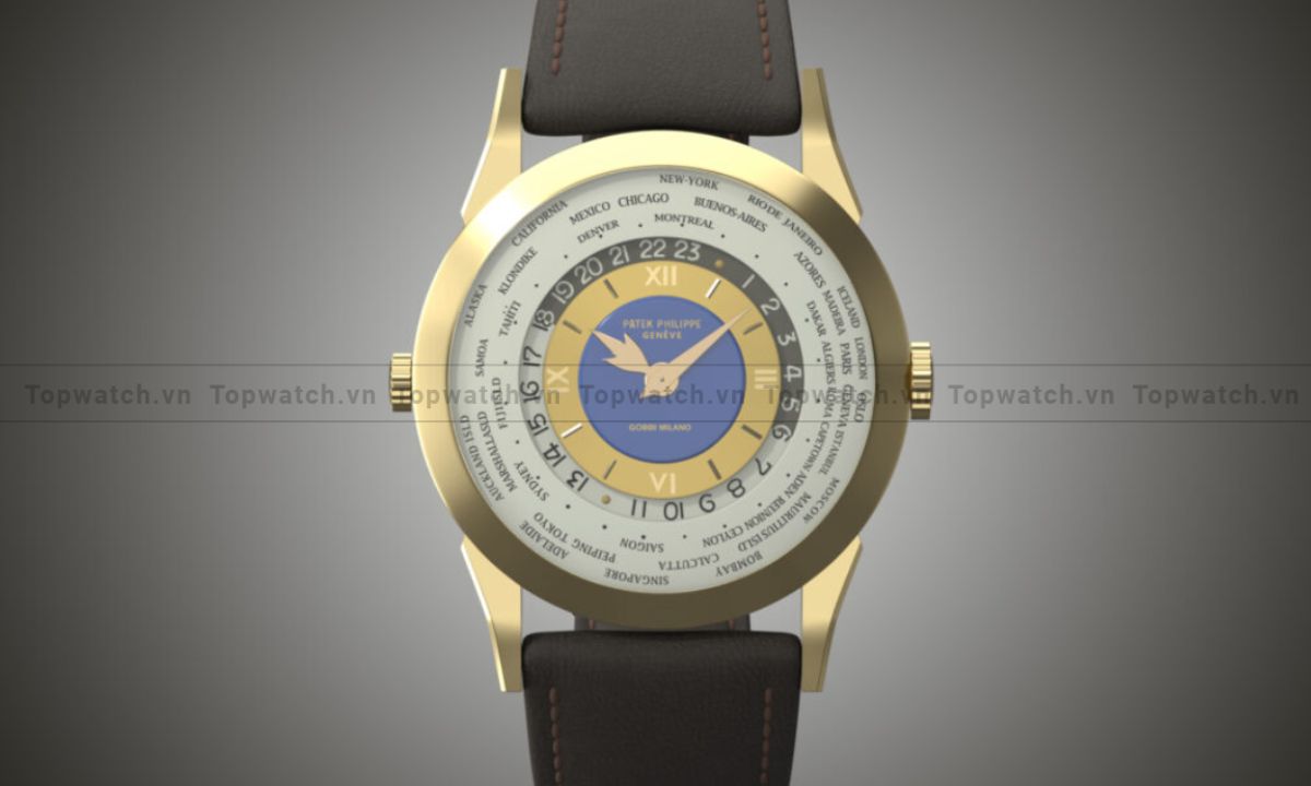 Đồng hồ nam đắt nhất thế giới - Patek Philippe Gobbi Milan “Heures Universelles” Ref. 2523