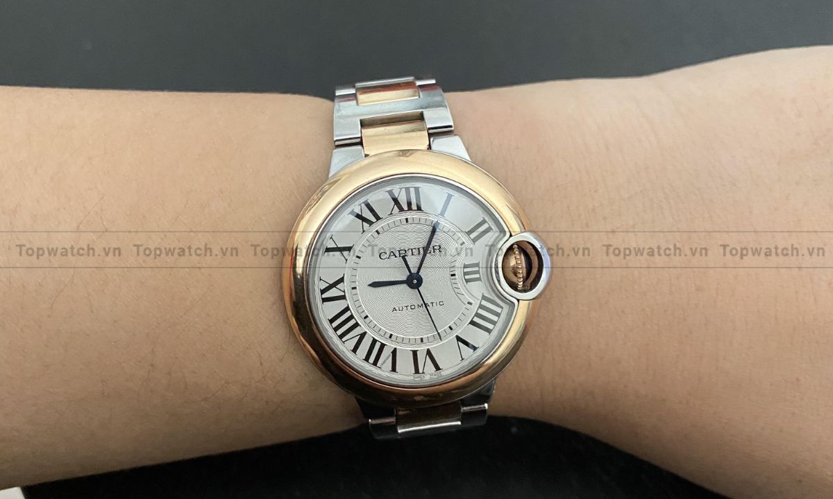Đồng hồ nữ đẹp - Cartier Ballon Bleu