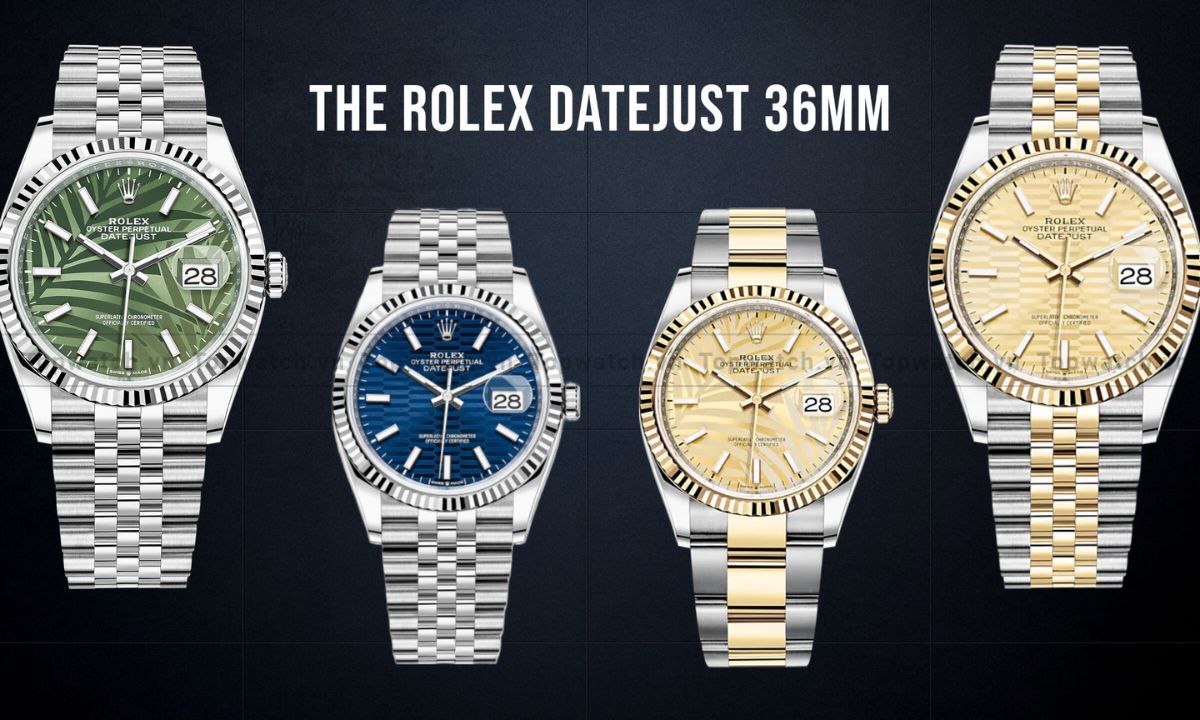 dong-ho-Rolex-Datejust-36 Đồng hồ nam đẹp Rolex Datejust 36