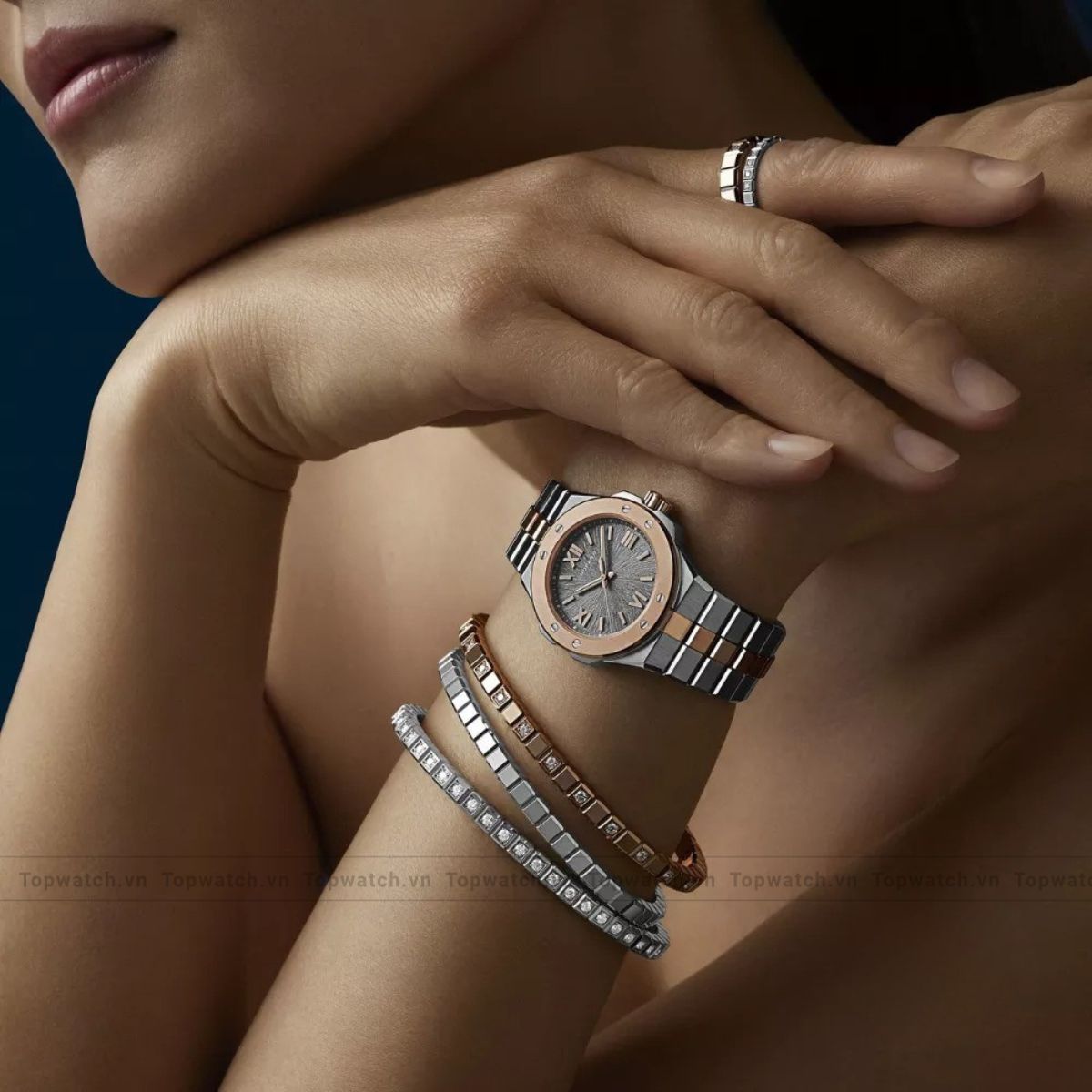 Chopard Alpine Eagle 298617-6001 Automatic 18K Watch 33mm Chopard Alpine Eagle 298617-6001 Automatic 18K Watch 33mm - Ảnh 5