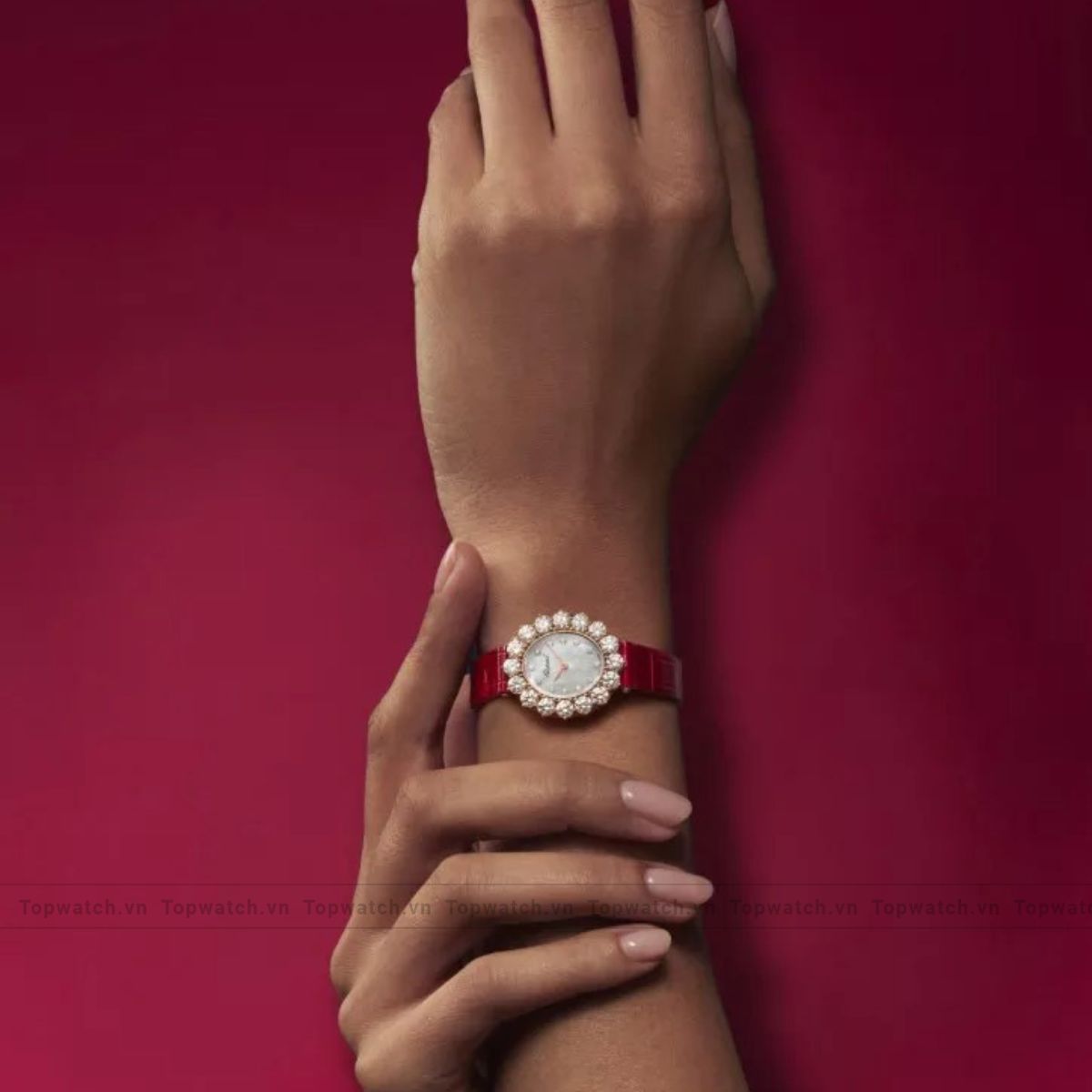 Chopard L'heure Du Diamant Oval Watch 40 X 34mm Chopard L'heure Du Diamant Oval Watch 40 X 34mm - Ảnh 2