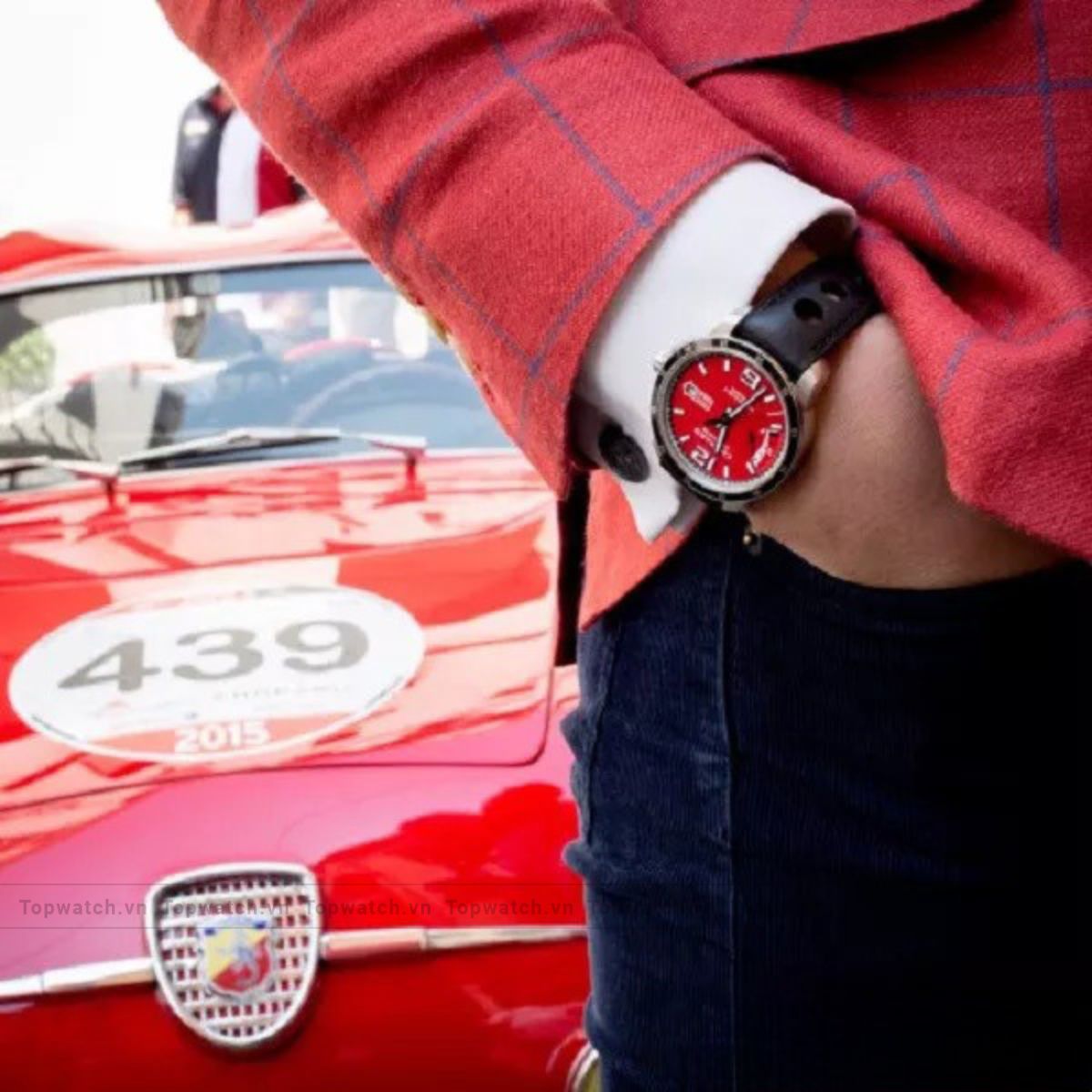 Chopard Mille Miglia 2015 Race In 18k 161296-5002 Limited Edition Watch 43mm Chopard Mille Miglia 2015 Race In 18k 161296-5002 Limited Edition Watch 43mm - Ảnh 2