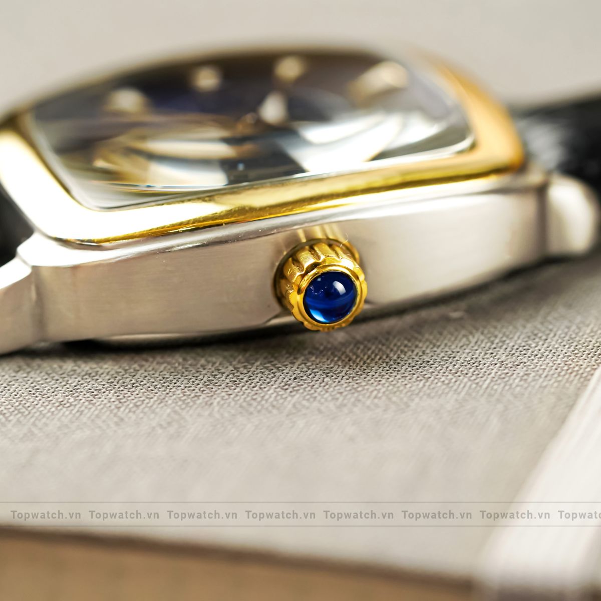 Đồng hồ Gruen Swiss 25 Jewels Automatic GSM014 274 2824 Men's Wristwatch Watch Two Tone Đồng hồ Gruen Swiss 25 Jewels Automatic GSM014 274 2824 Men's Wristwatch Watch Two Tone - Ảnh 2