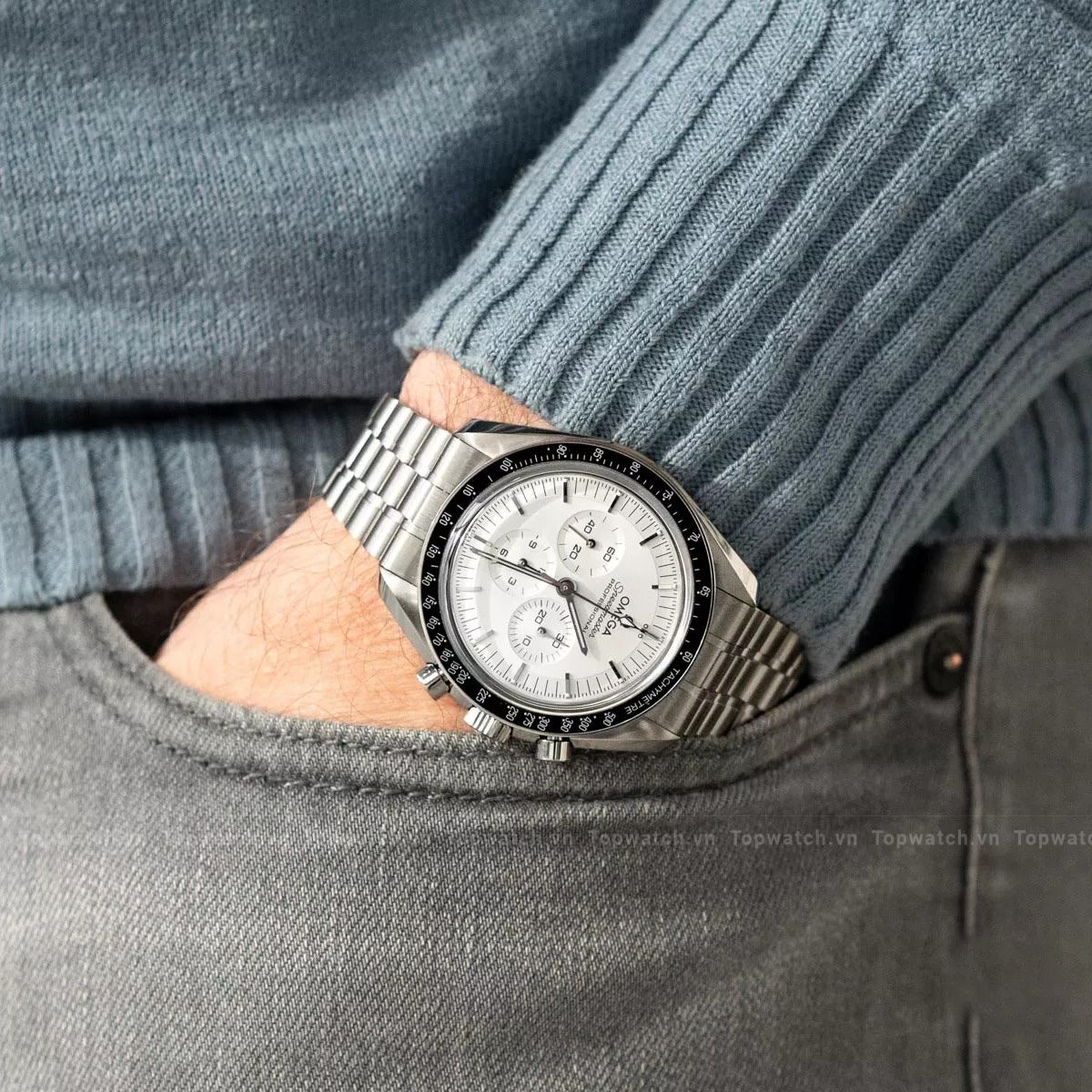 Omega Speedmaster 310.60.42.50.02.001 Moonwatch 42mm Omega Speedmaster 310.60.42.50.02.001 Moonwatch 42mm - Ảnh 2