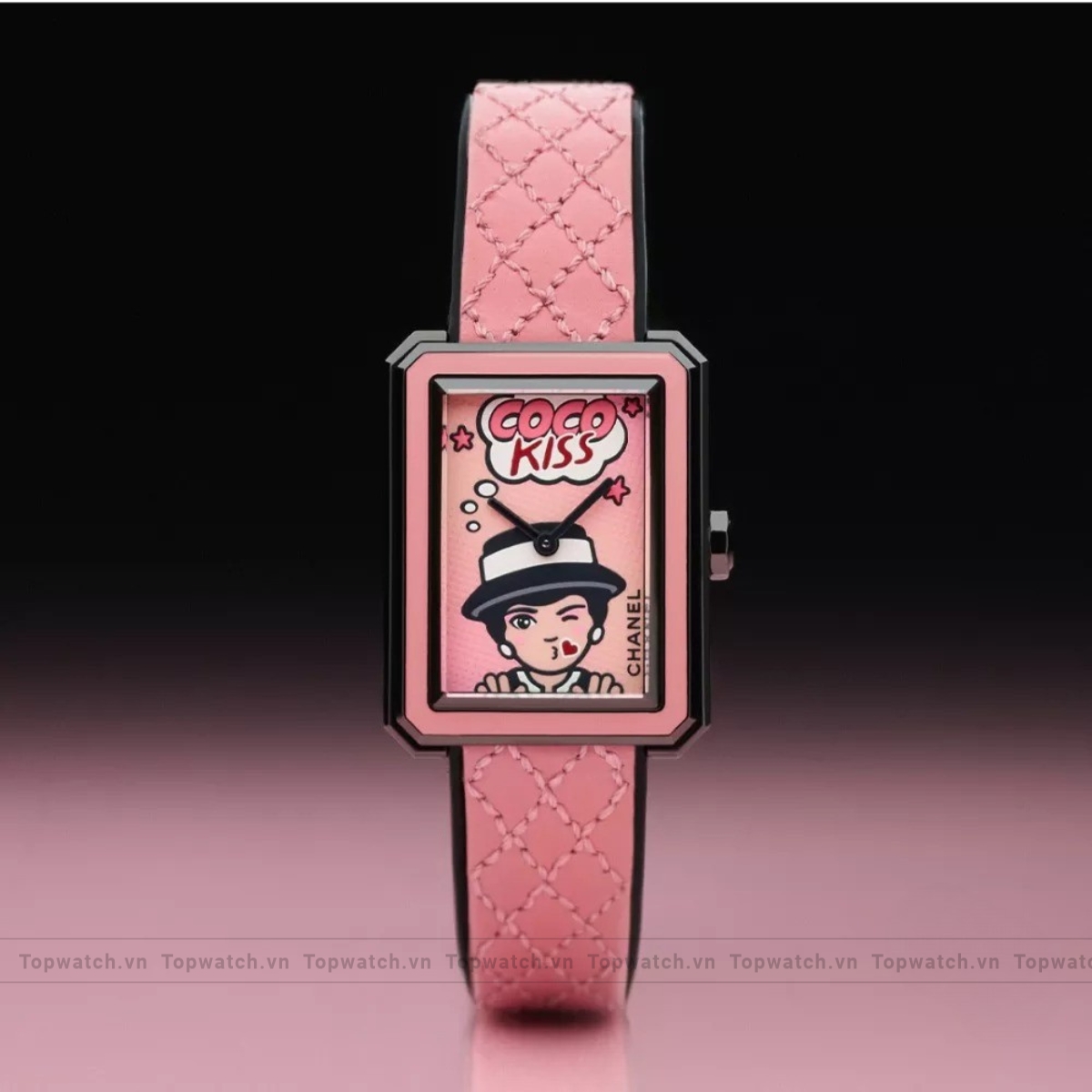 Chanel Boy·Friend H10281 Blush Watch 27.9 x 21.5 x 6.2mm Chanel Boy·Friend H10281 Blush Watch 27.9 x 21.5 x 6.2mm - Ảnh 2
