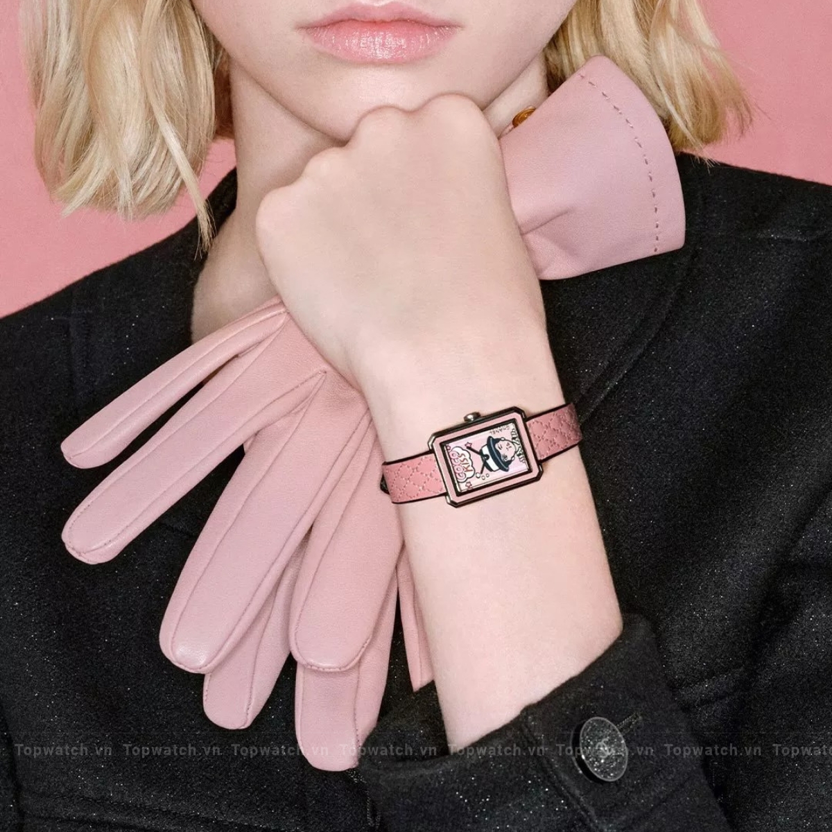 Chanel Boy·Friend H10281 Blush Watch 27.9 x 21.5 x 6.2mm Chanel Boy·Friend H10281 Blush Watch 27.9 x 21.5 x 6.2mm - Ảnh 4