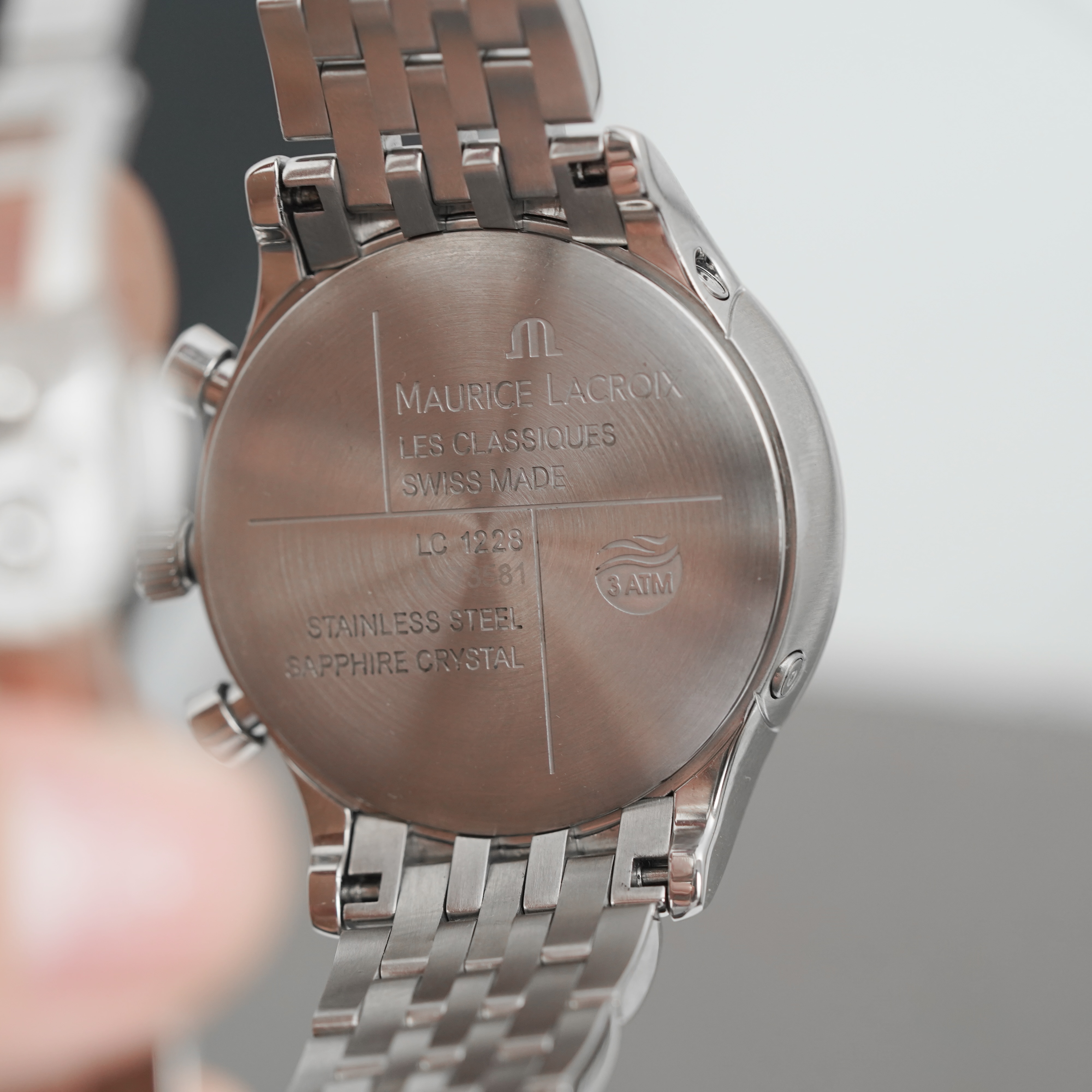 Đồng hồ Maurice Lacroix Les Classiques LC1228-SS002-131 Chronograph Đồng hồ Maurice Lacroix Les Classiques LC1228-SS002-131 Chronograph - Ảnh 6