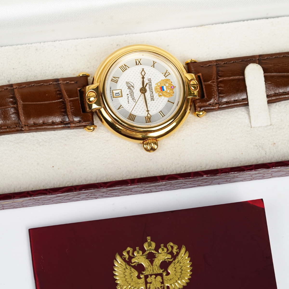 Đồng Hồ Nga Poljot President Putin Gold Đồng Hồ Nga Poljot President Putin Gold - Ảnh 2