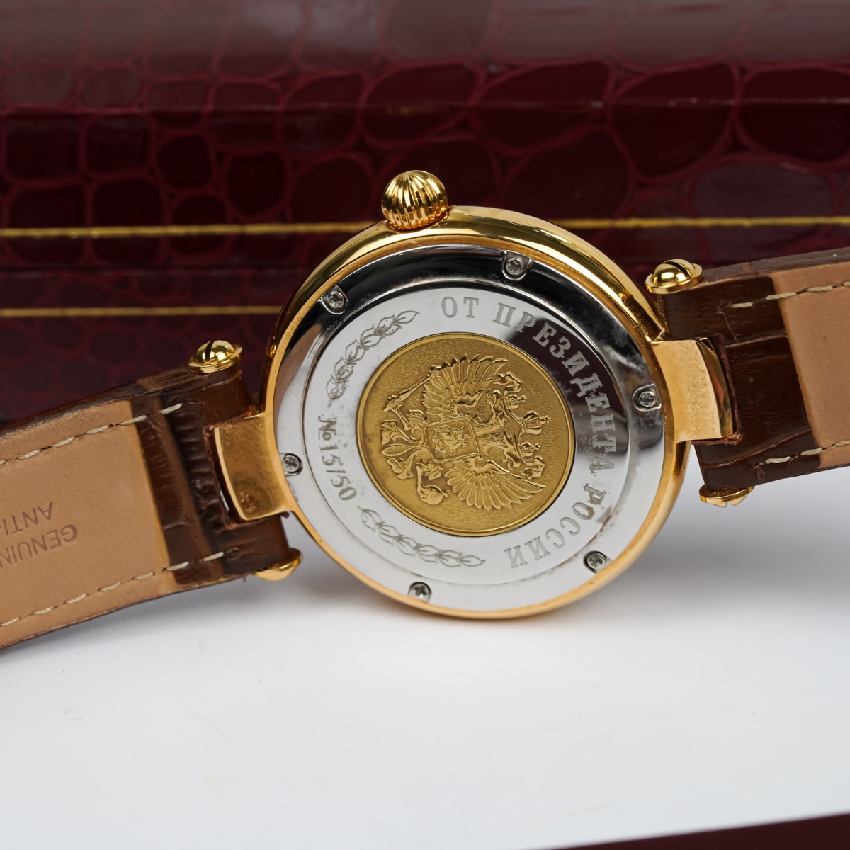 Đồng Hồ Nga Poljot President Putin Gold Đồng Hồ Nga Poljot President Putin Gold - Ảnh 4
