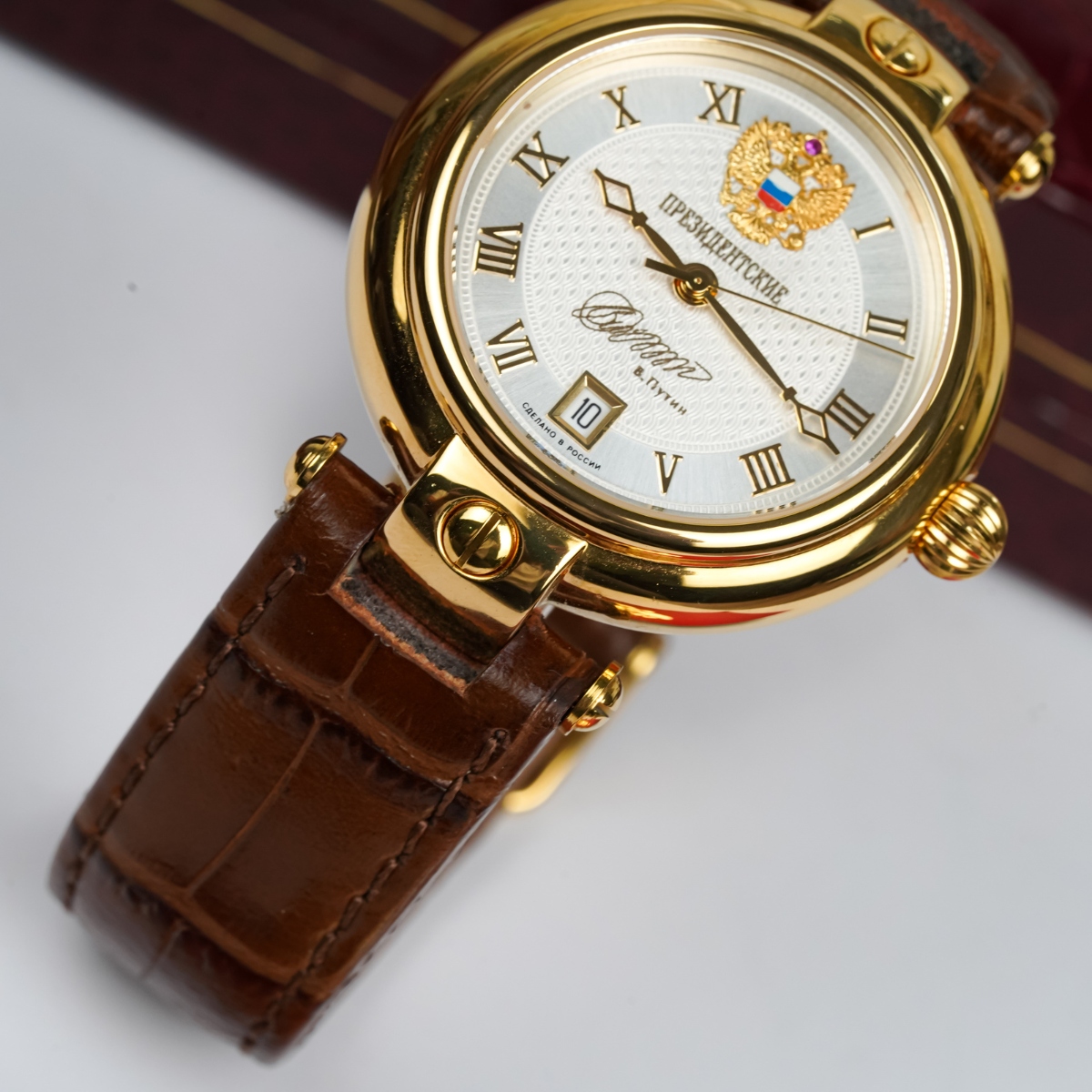 Đồng Hồ Nga Poljot President Putin Gold Đồng Hồ Nga Poljot President Putin Gold - Ảnh 5