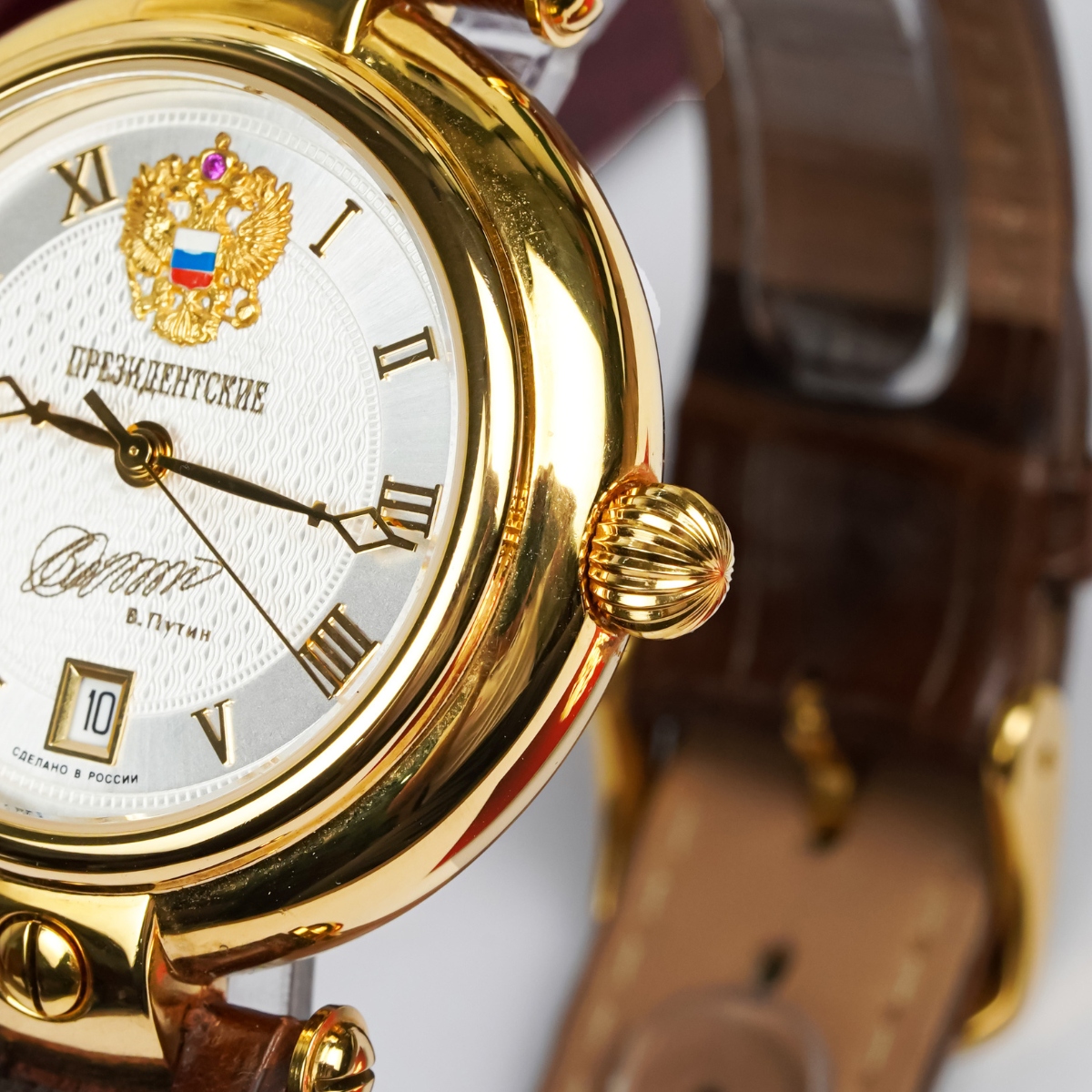 Đồng Hồ Nga Poljot President Putin Gold Đồng Hồ Nga Poljot President Putin Gold - Ảnh 6