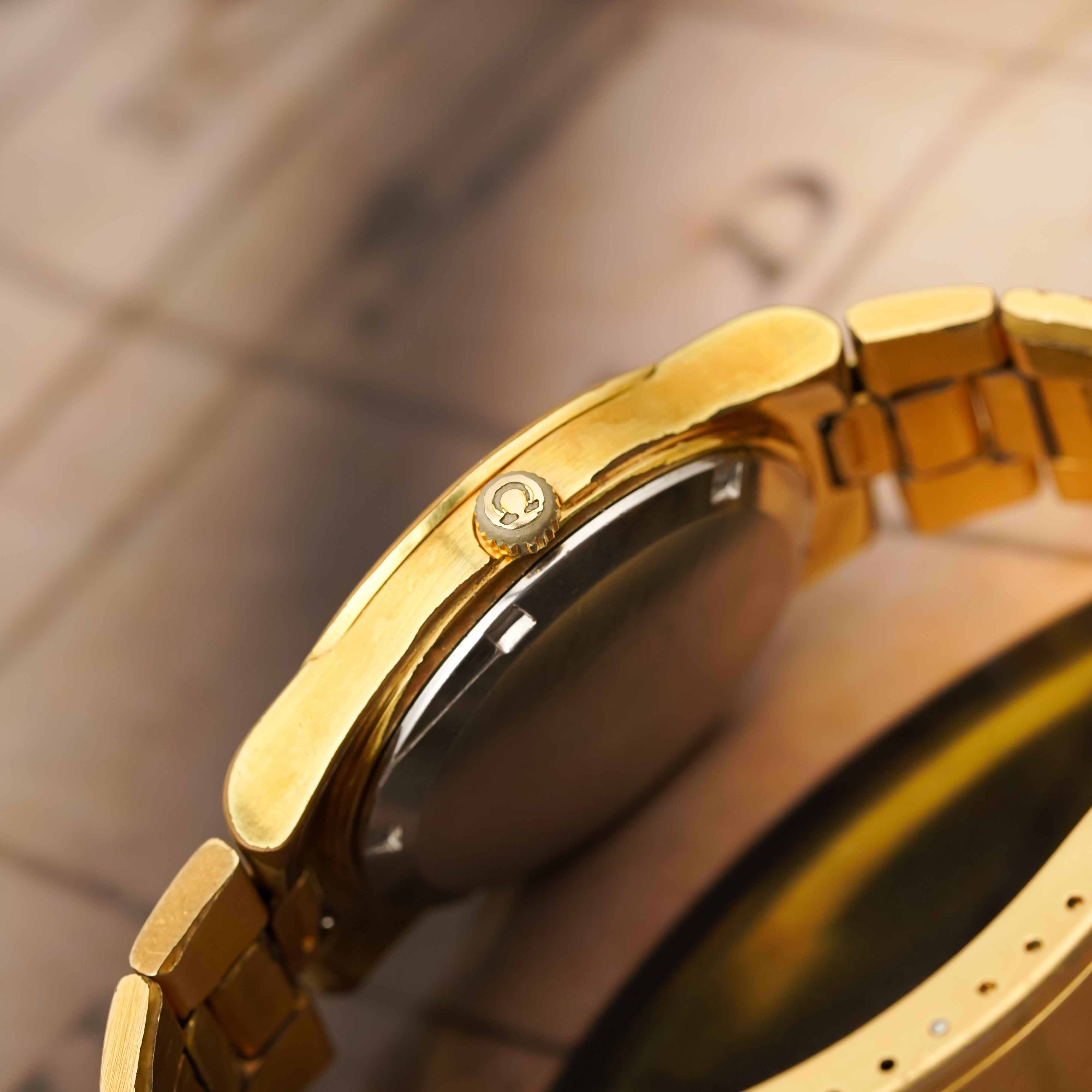 Đồng hồ Omega 1972 Vintage Geneve 166.0173 Gold Plated Đồng hồ Omega 1972 Vintage Geneve 166.0173 Gold Plated - Ảnh 7