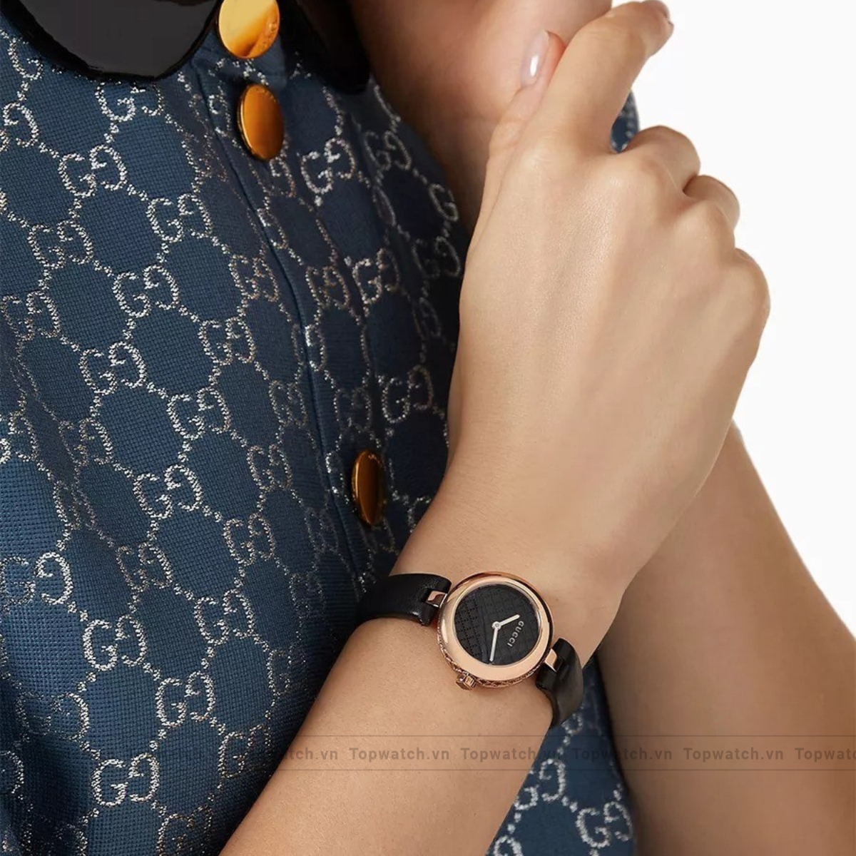 Gucci Diamantissima YA151501 Watch 27mm Gucci Diamantissima YA151501 Watch 27mm - Ảnh 2