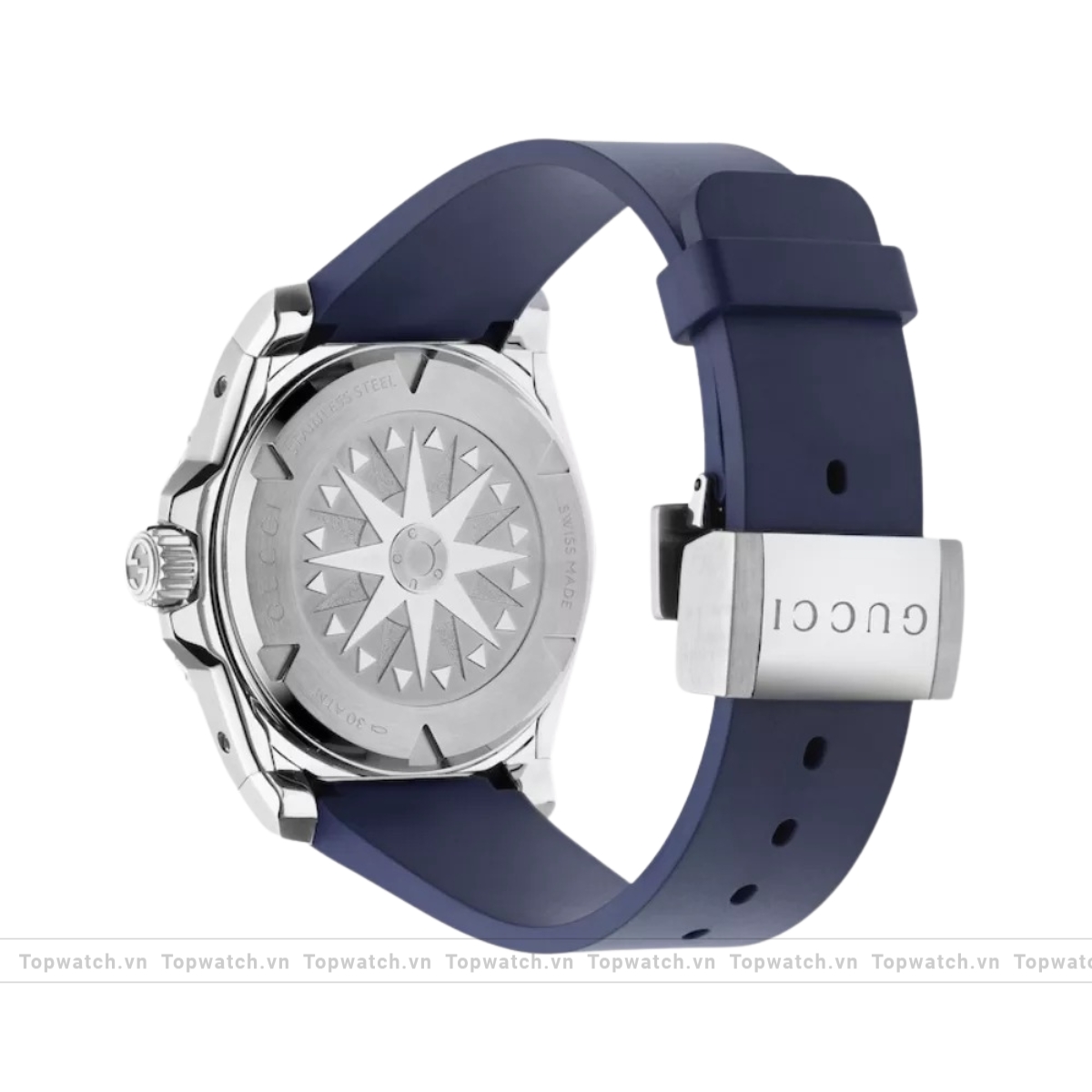 Gucci Dive YA136359 Blue - Tone Automatic Watch 40mm Gucci Dive YA136359 Blue - Tone Automatic Watch 40mm - Ảnh 2