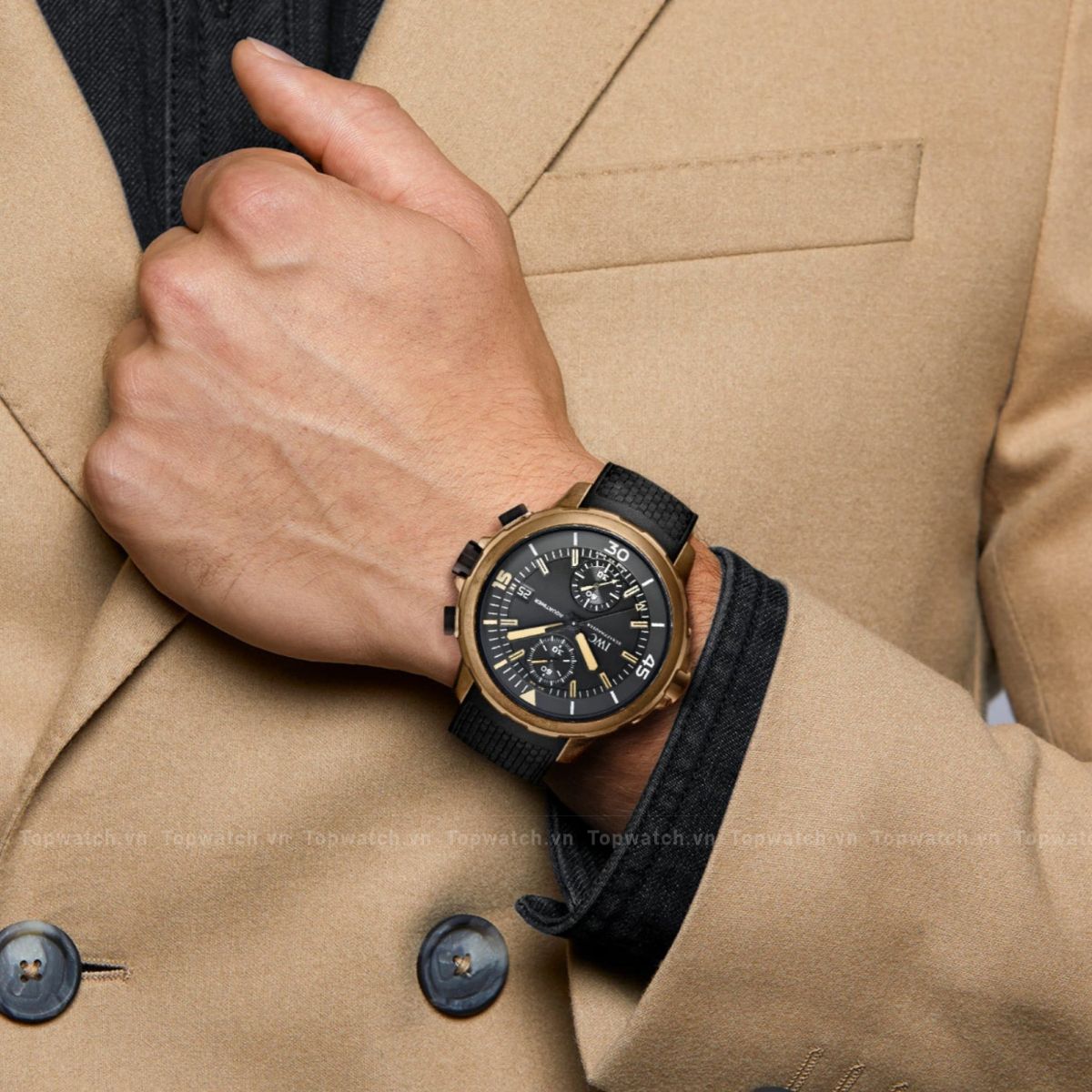 IWC Aquatimer IW379503 Expedition Charles Darwin Watch 44mm IWC Aquatimer IW379503 Expedition Charles Darwin Watch 44mm - Ảnh 2