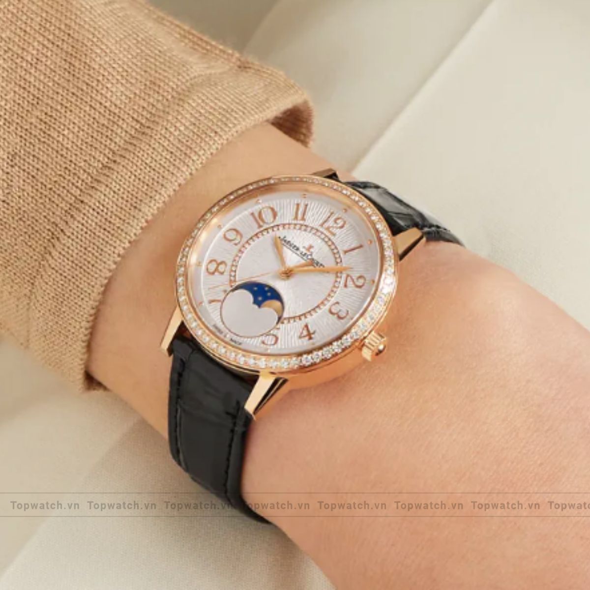 Jaeger-LeCoultre Rendez-Vous Q3572430 Moonphase Watch 34mm Jaeger-LeCoultre Rendez-Vous Q3572430 Moonphase Watch 34mm - Ảnh 2