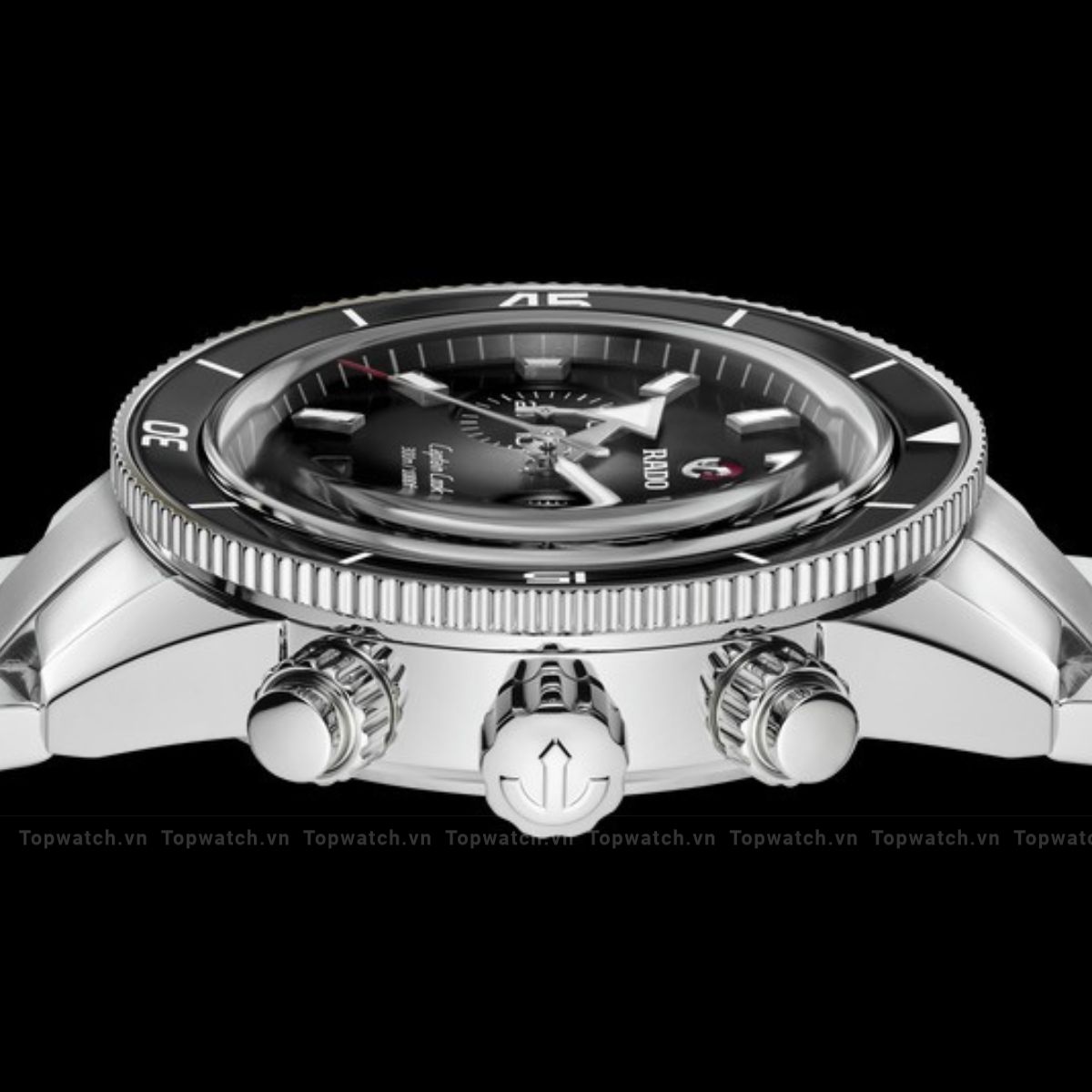 Rado Captain Cook R32145158 Chronograph Watch 43mm Rado Captain Cook R32145158 Chronograph Watch 43mm - Ảnh 3
