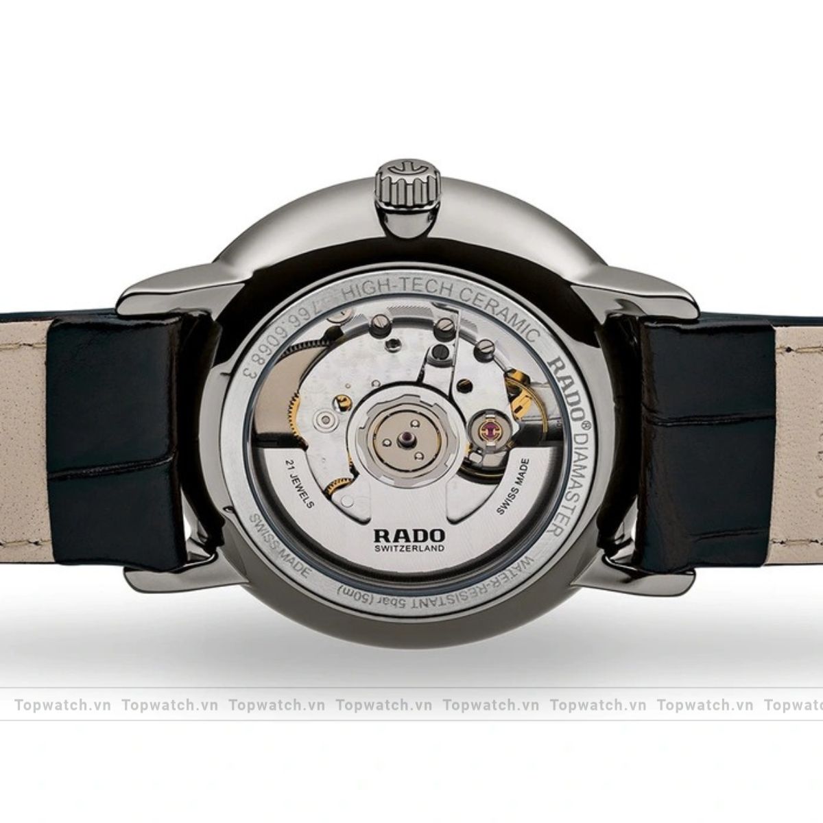 Rado Diamaster R14067036 Automatic Black Tone Watch 40mm Rado Diamaster R14067036 Automatic Black Tone Watch 40mm - Ảnh 3