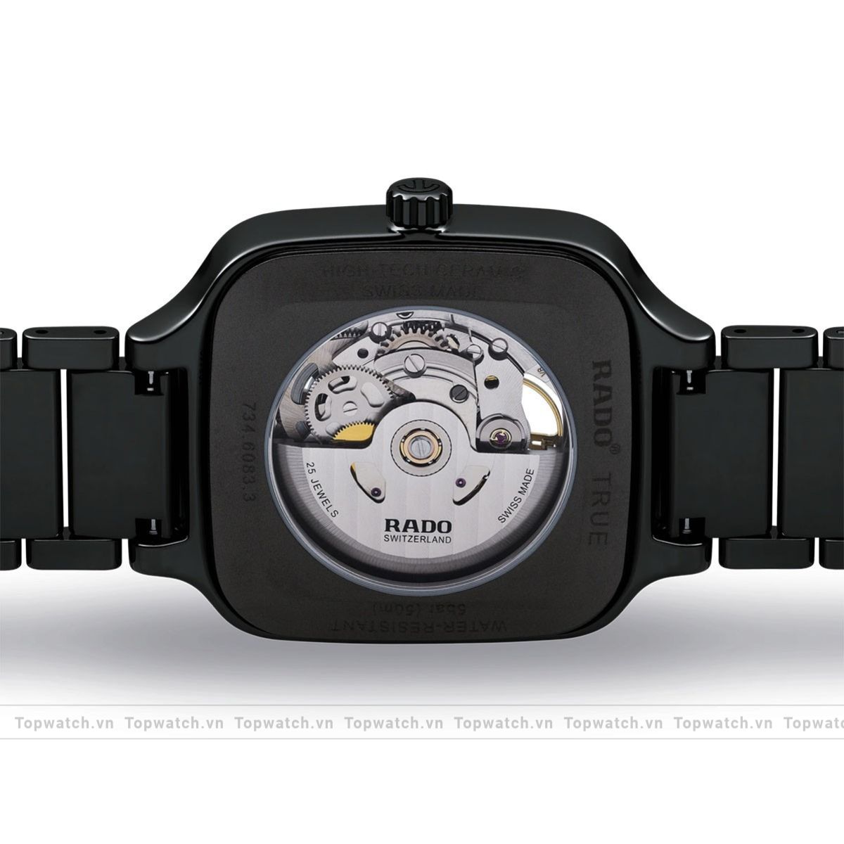 Rado True Square R27086152 Automatic Watch 38mm Rado True Square R27086152 Automatic Watch 38mm - Ảnh 3