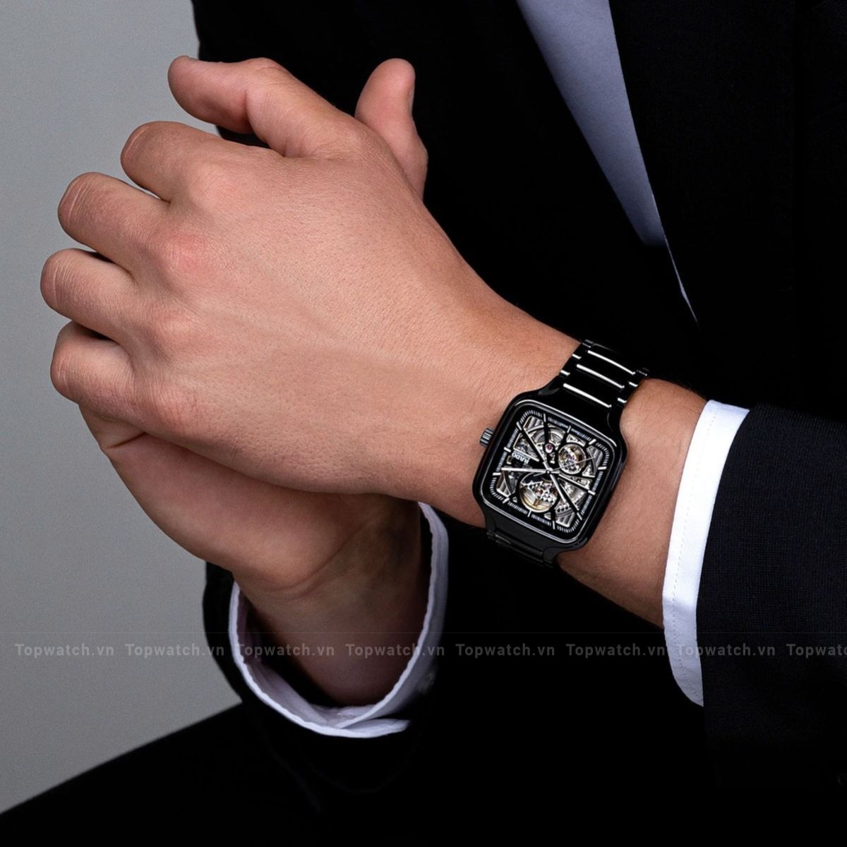 Rado True Square R27086152 Automatic Watch 38mm Rado True Square R27086152 Automatic Watch 38mm - Ảnh 5