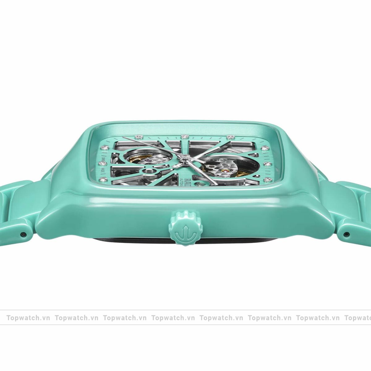 Rado True Square R27176712 Open Heart Diamonds Limited Edition Watch 38mm Rado True Square R27176712 Open Heart Diamonds Limited Edition Watch 38mm - Ảnh 3