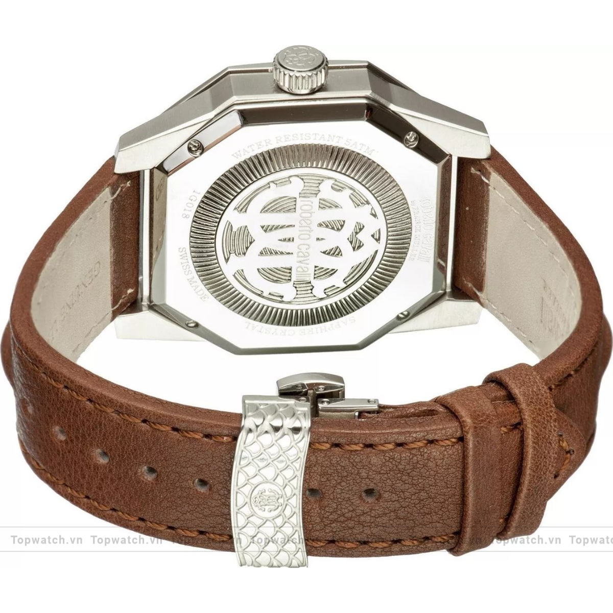 Roberto Cavalli By Franck Muller RV1L018L0016 Black Watch 43mm Roberto Cavalli By Franck Muller RV1L018L0016 Black Watch 43mm - Ảnh 3
