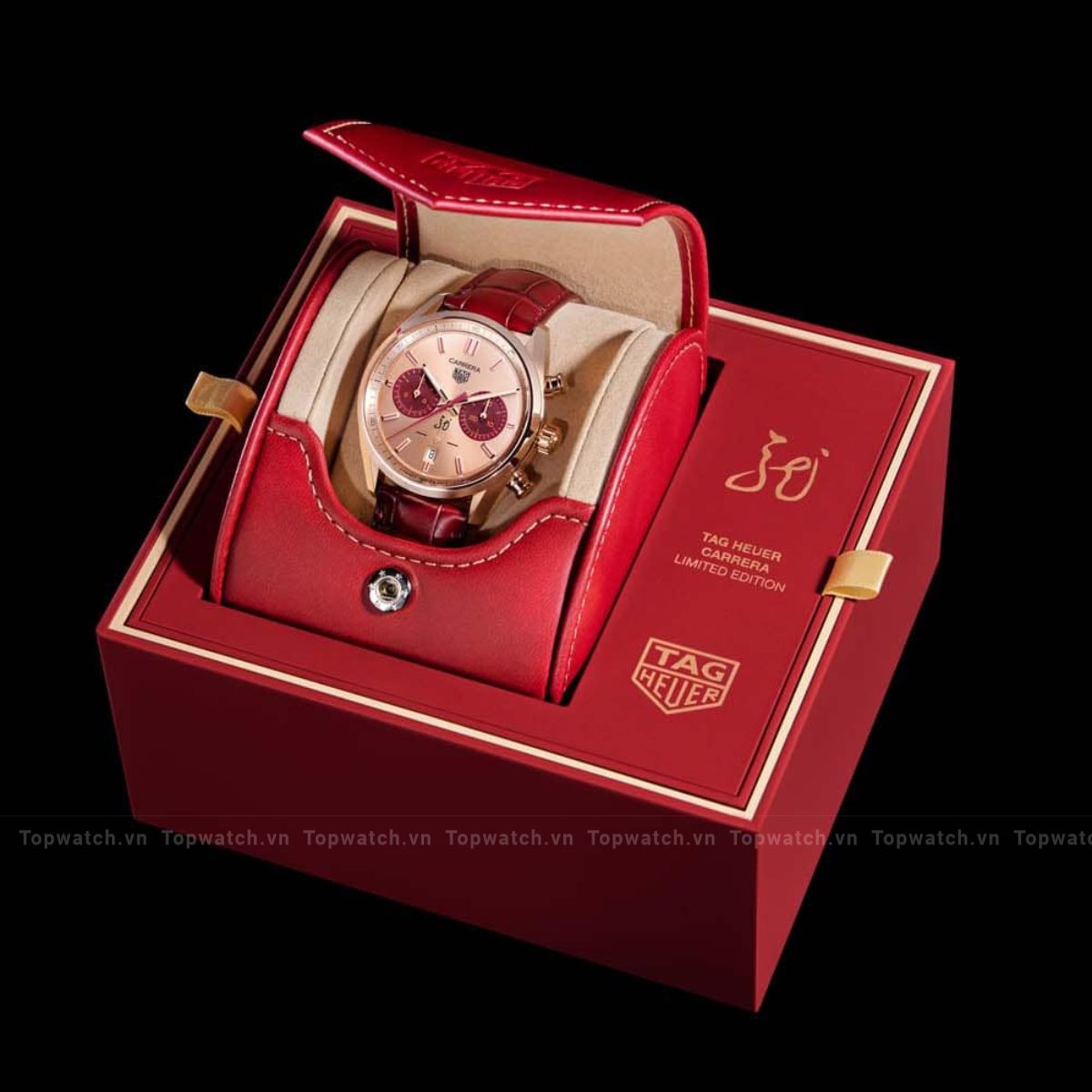 Tag Heuer Carrera CBN2048.FC8323 Dragon 18K Limited Edition Watch 42mm Tag Heuer Carrera CBN2048.FC8323 Dragon 18K Limited Edition Watch 42mm - Ảnh 3