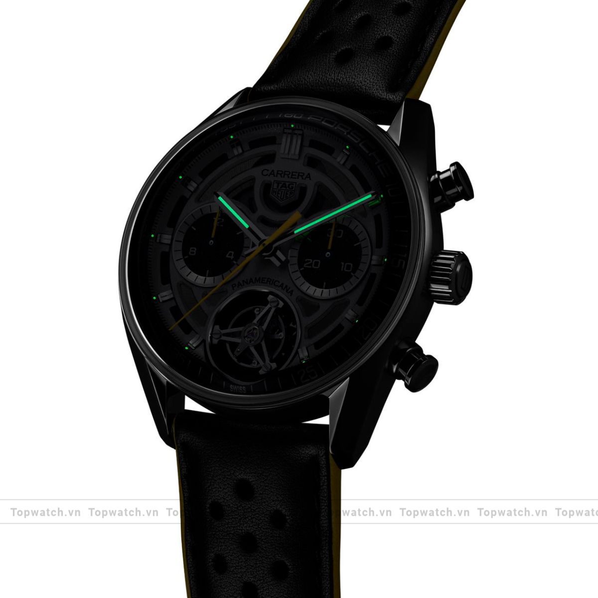 Tag Heuer Carrera CBS5012.FC6571 Black Limited Edition Watch 42mm Tag Heuer Carrera CBS5012.FC6571 Black Limited Edition Watch 42mm - Ảnh 5