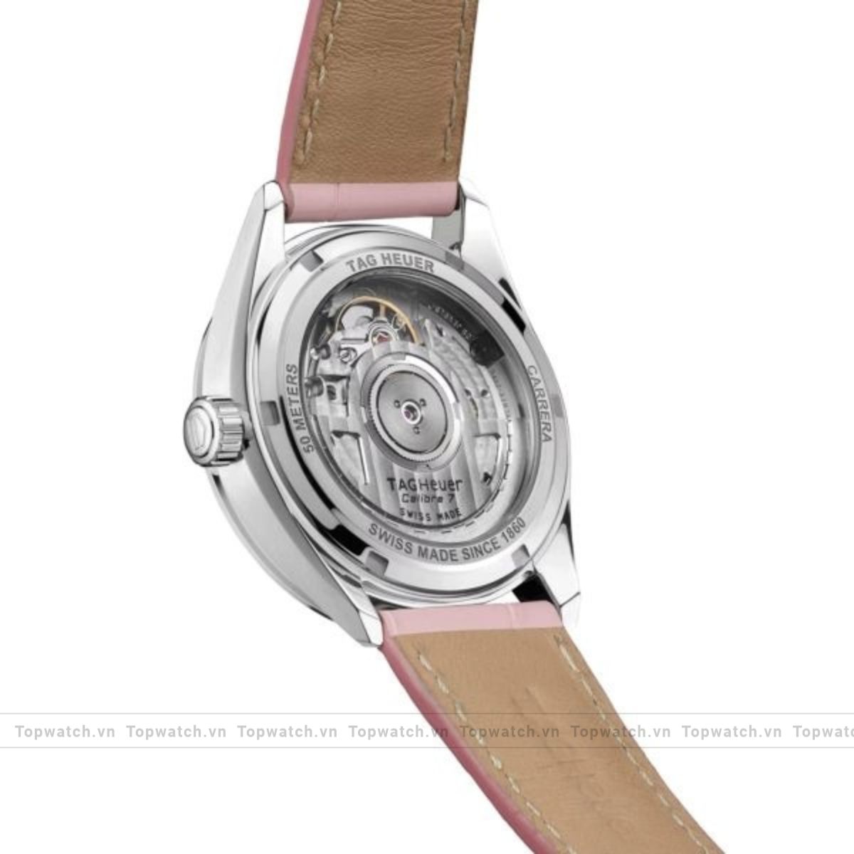 Tag Heuer Carrera WBN2315.FC8331 Pink Automatic Ladies Watch 36mm Tag Heuer Carrera WBN2315.FC8331 Pink Automatic Ladies Watch 36mm - Ảnh 3