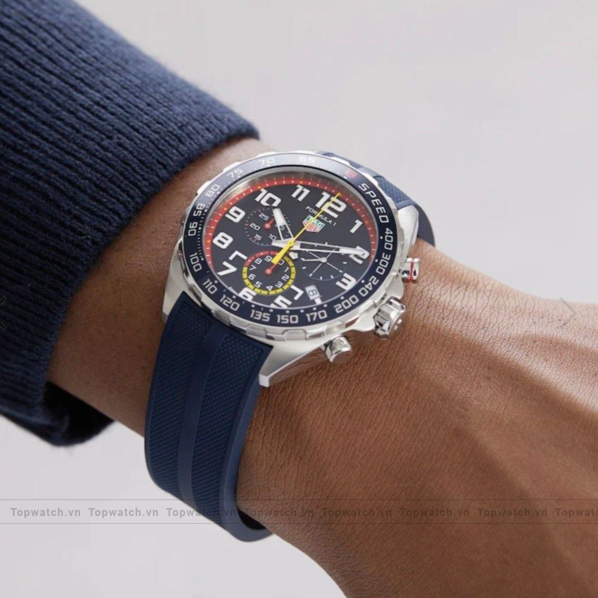Tag Heuer Formula 1 X Red Bull CAZ101AL.FT8052 Racing Watch 43mm Tag Heuer Formula 1 X Red Bull CAZ101AL.FT8052 Racing Watch 43mm - Ảnh 2